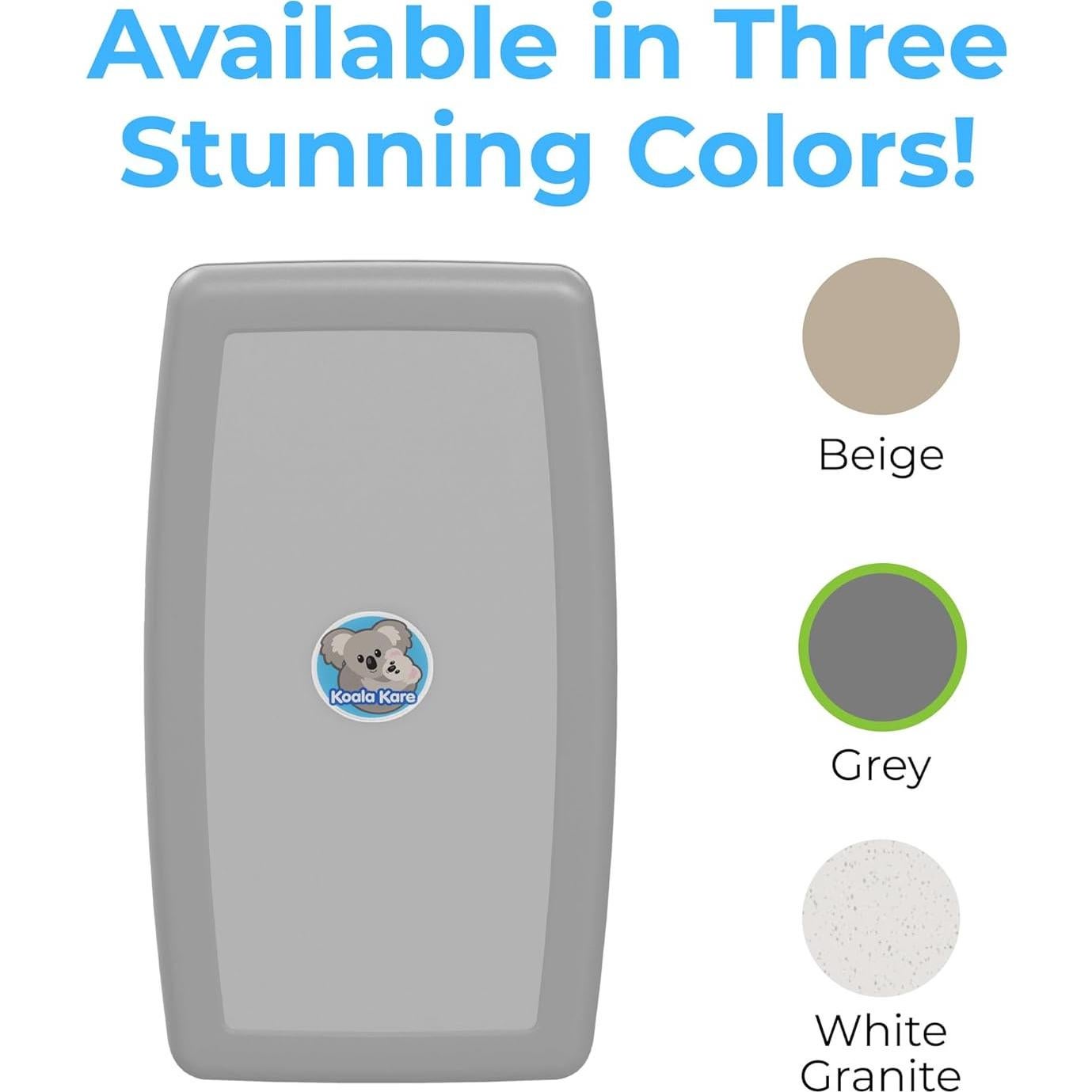 Estación de Cambio de Bebés Koala Kare KB300-01 Gris