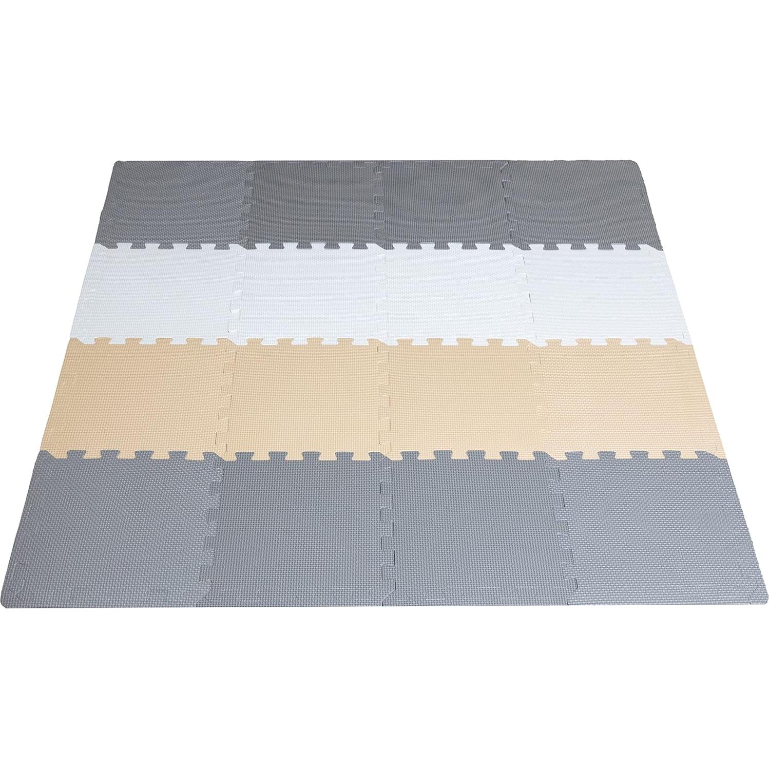 Mats de Juego de Espuma Suave Angels 32 Pcs 1.48 m² No Tóxicos