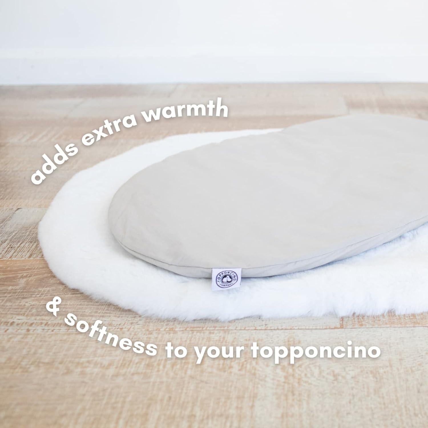 Alfombra de Piel Falsa Topponcino 0.56x0.76m Lavable