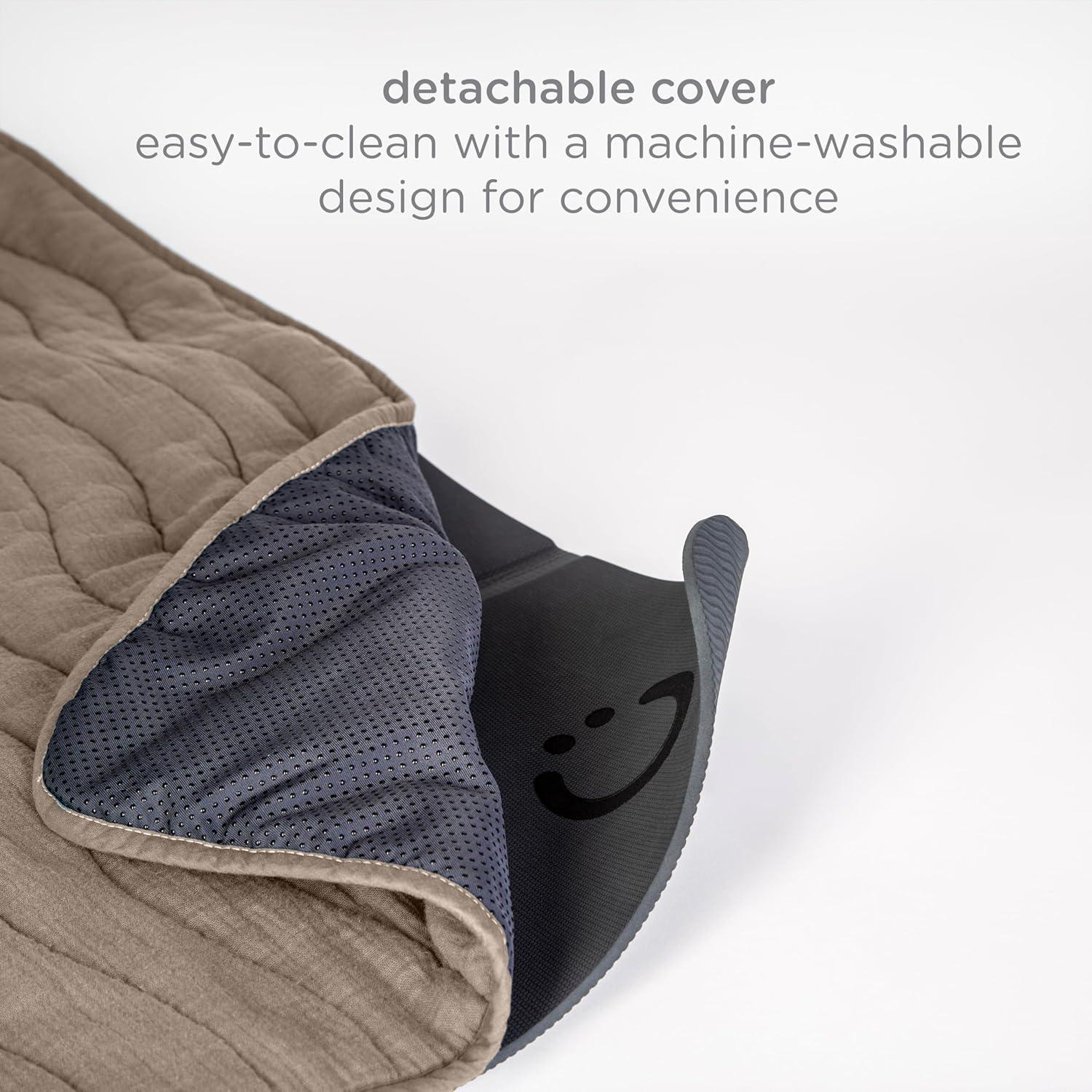 Alfombra de Piso Ubbi Baby 1.45m x 1.07m Acolchada Taupe