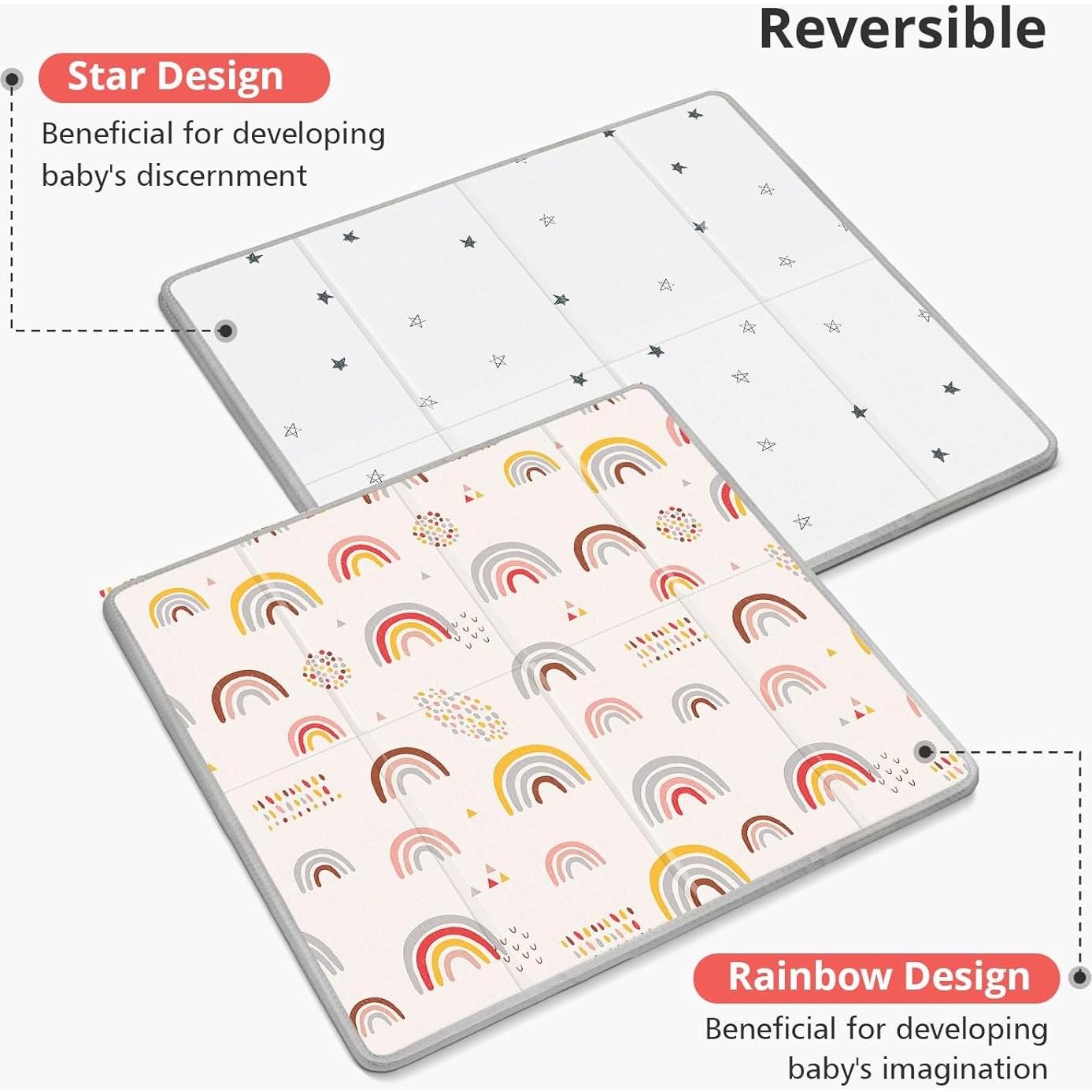 Alfombra de Juego Plegable PIGLOG 127x127 cm Impermeable