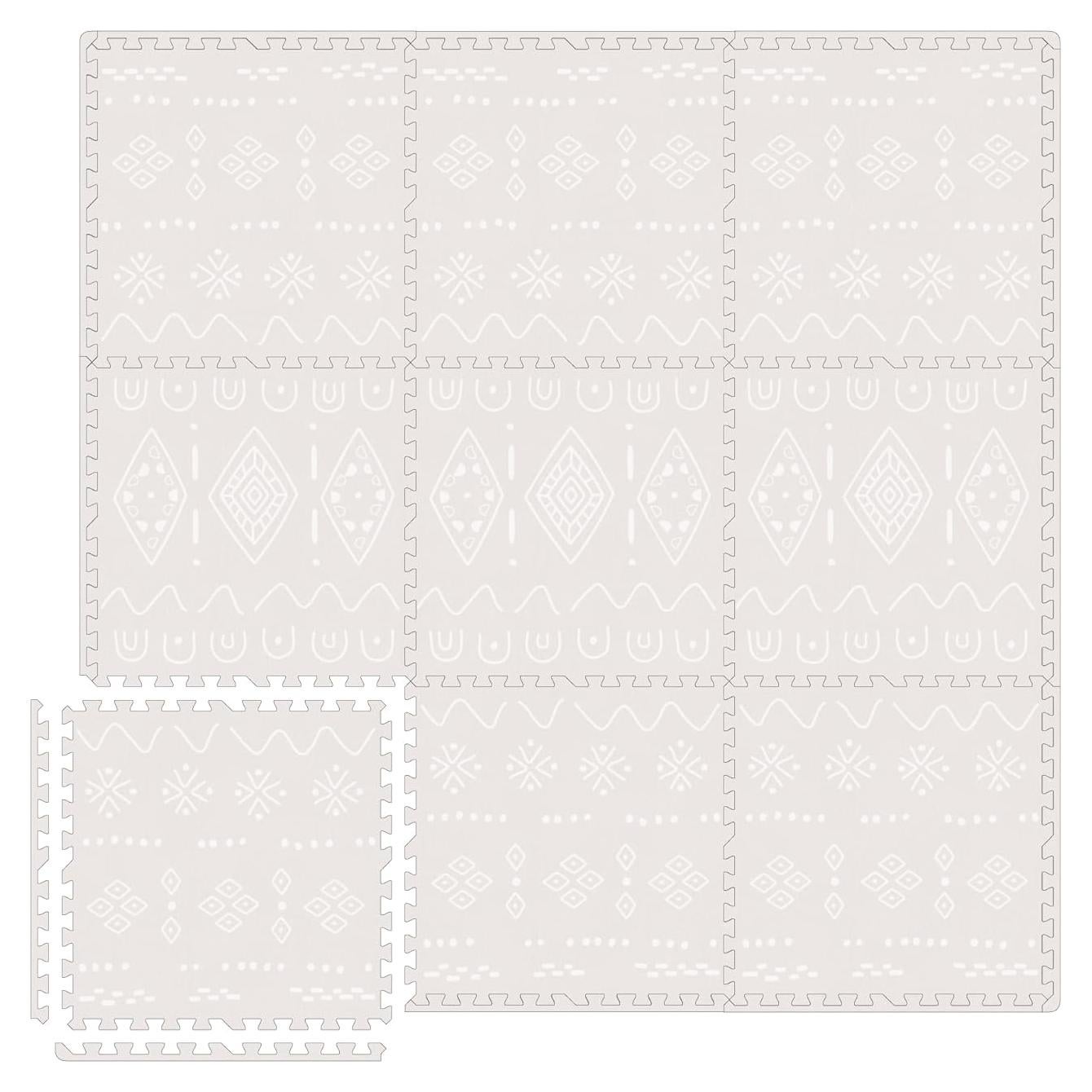 Alfombrilla Boho para Bebés MOON WALKERS 1.83x1.22m No Tóxica