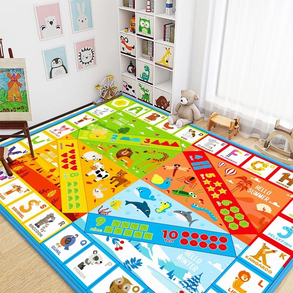 Alfombra de Juego para Bebés teytot 200x157 cm Antideslizante