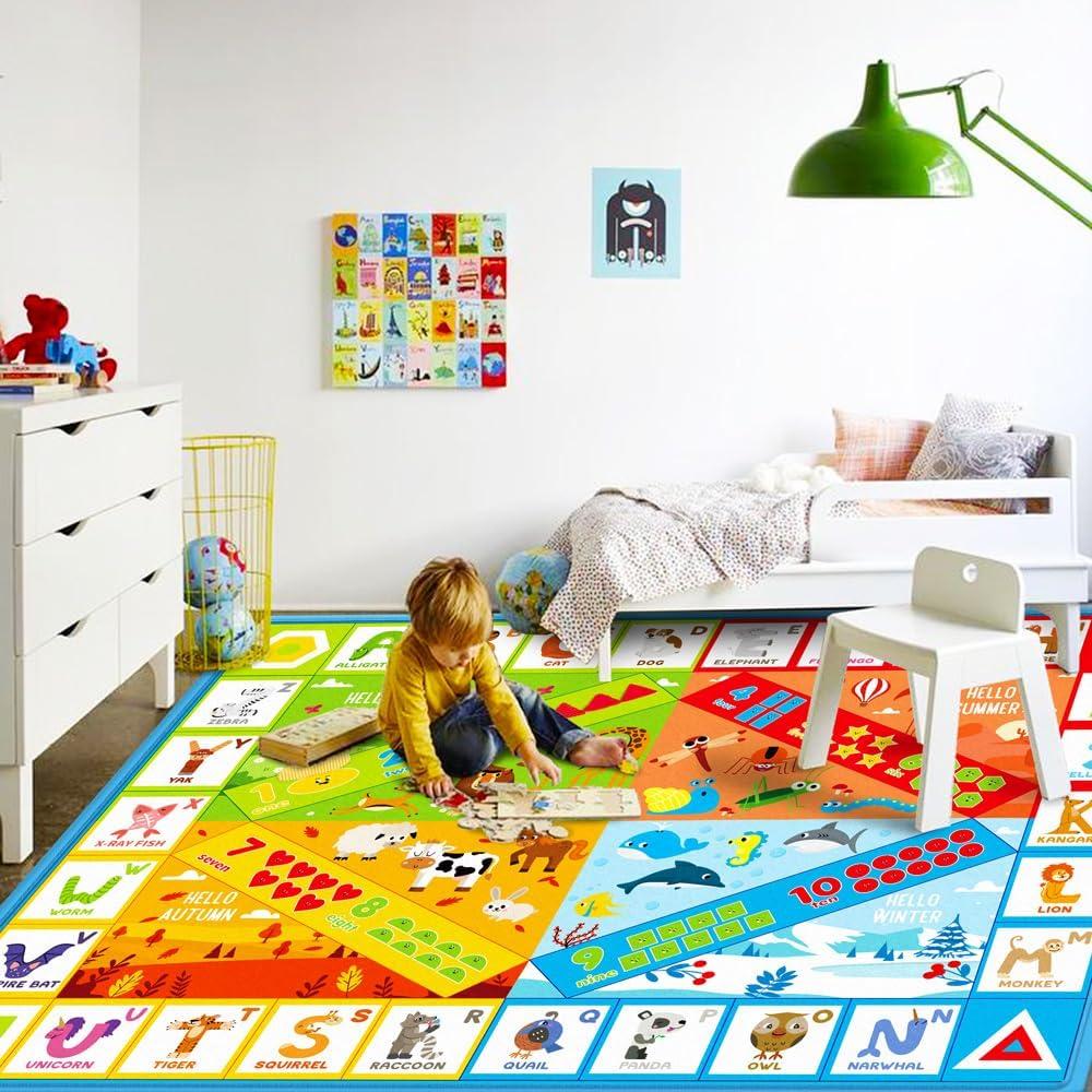 Alfombra de Juego para Bebés teytot 200x157 cm Antideslizante