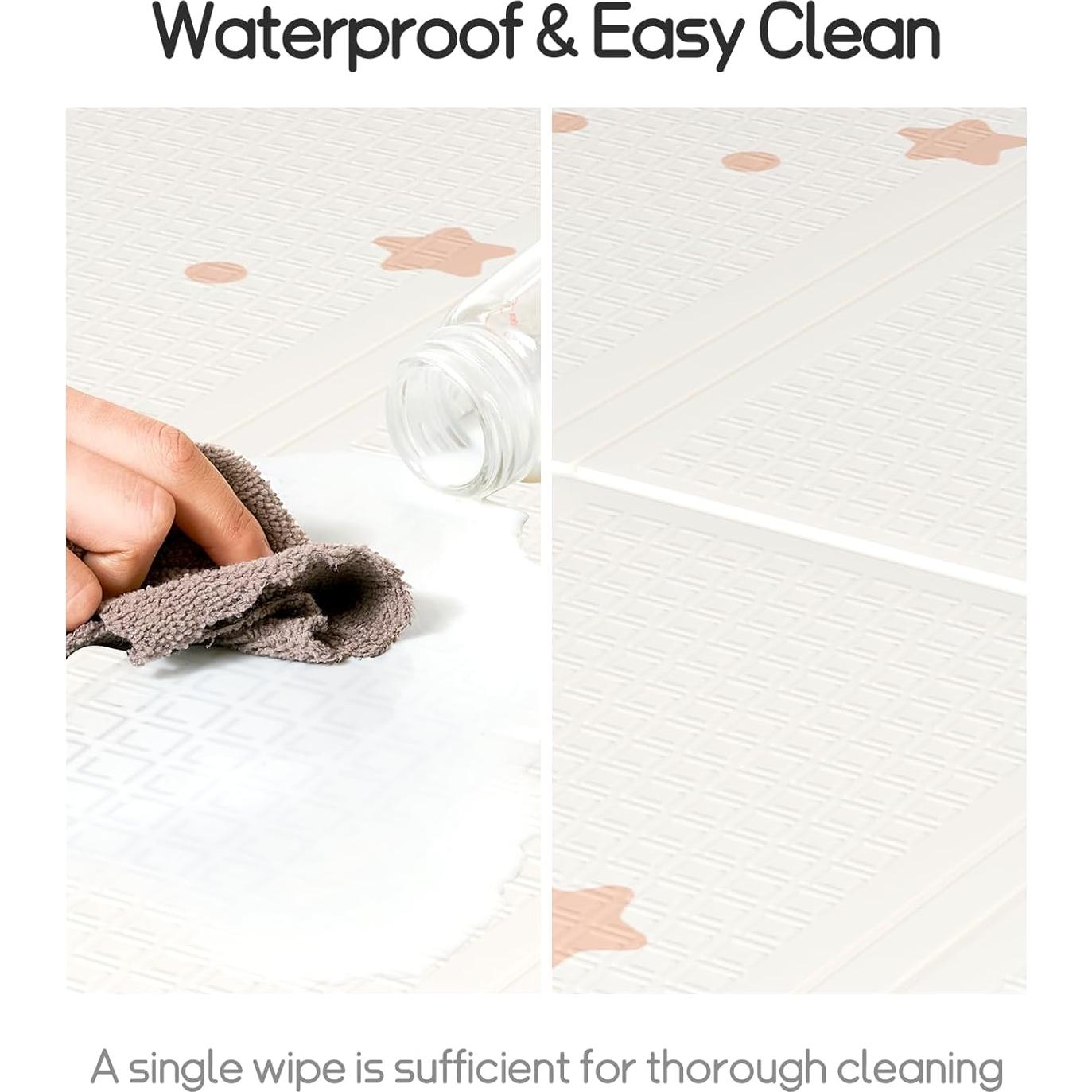 Alfombra de Juego Mloong para Bebés 180x150 cm Impermeable