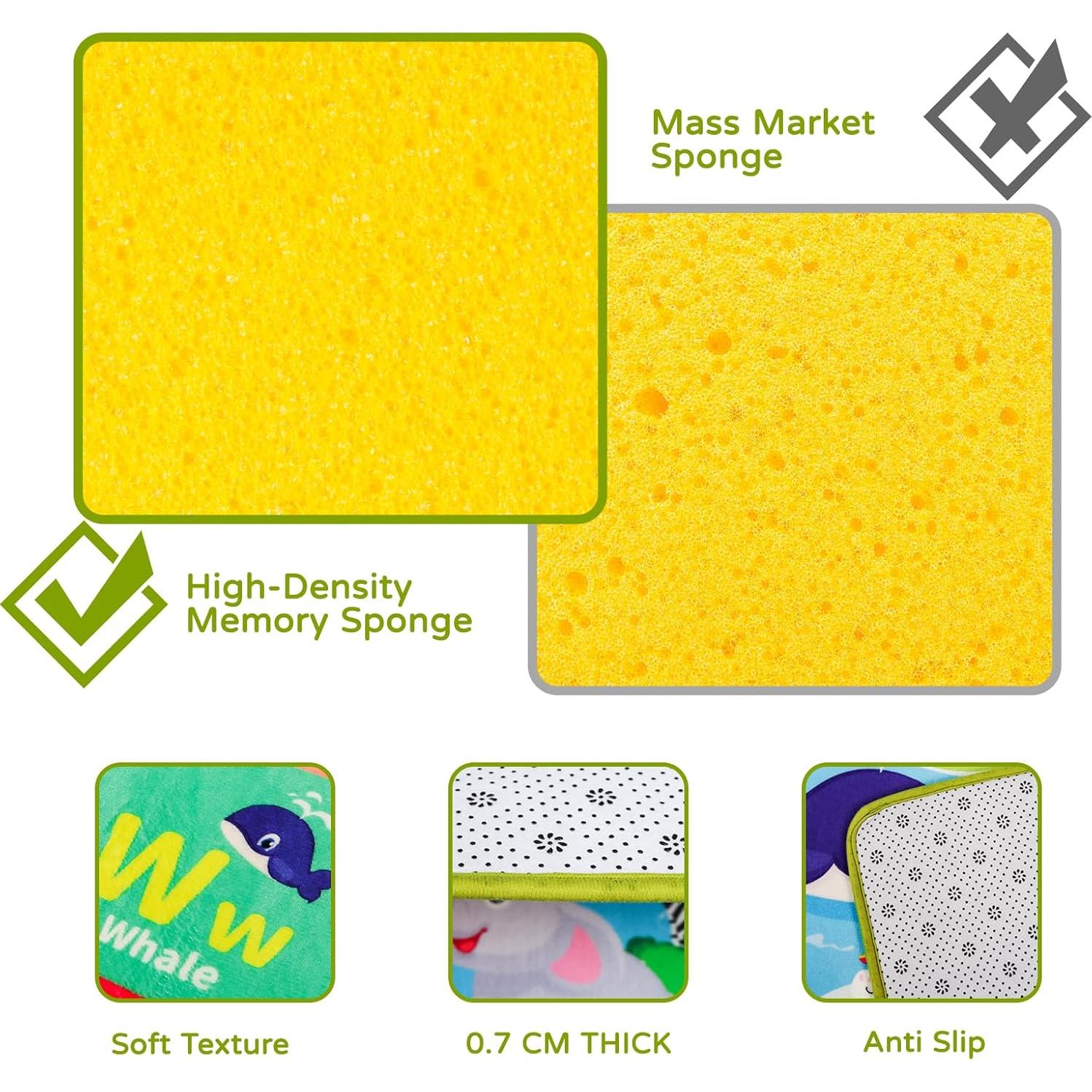 Alfombra de Juego Plegable AKASISRUG 200x150 cm Animales