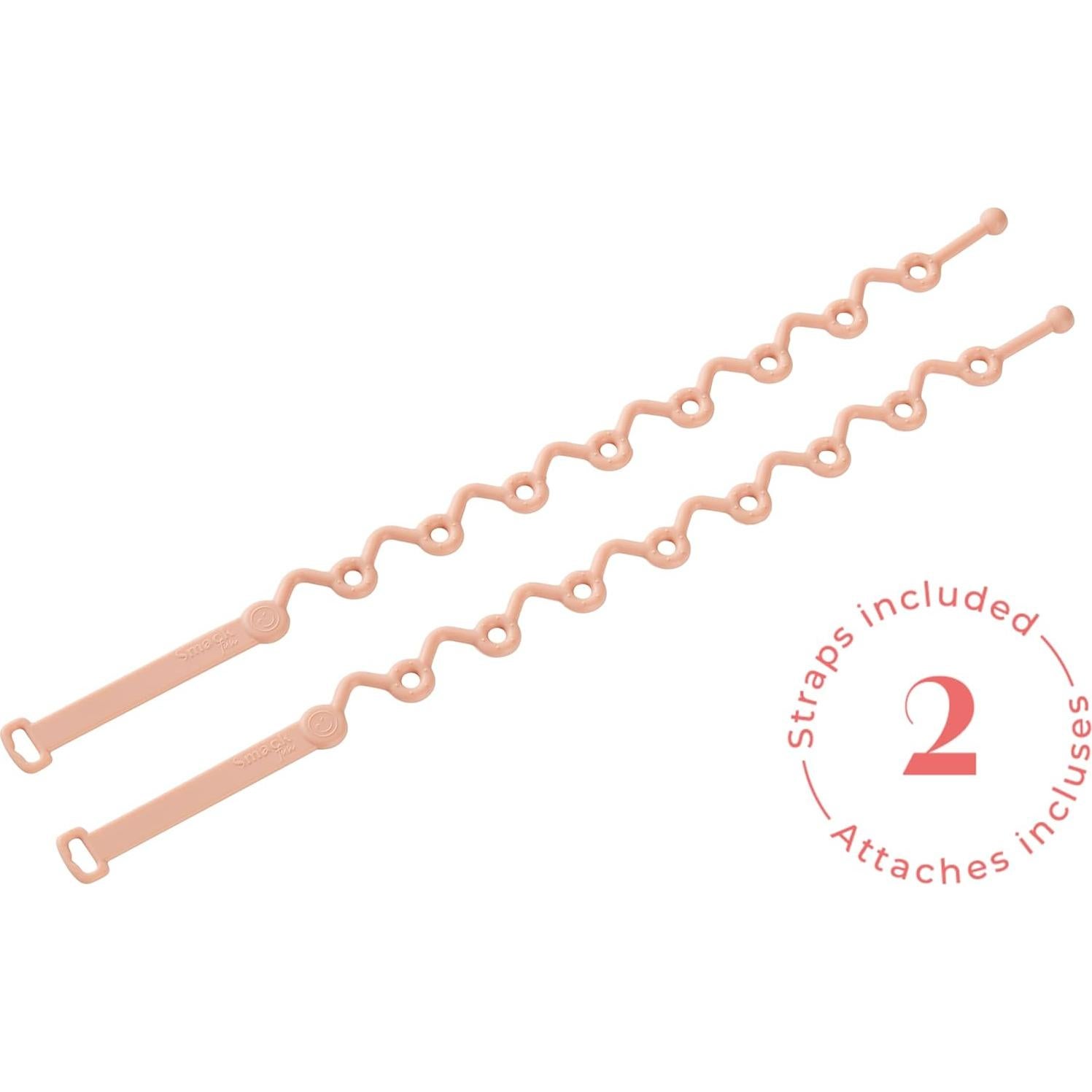 Placa de Succión Smack Fun Rosa Pálido para Bebés y Niños