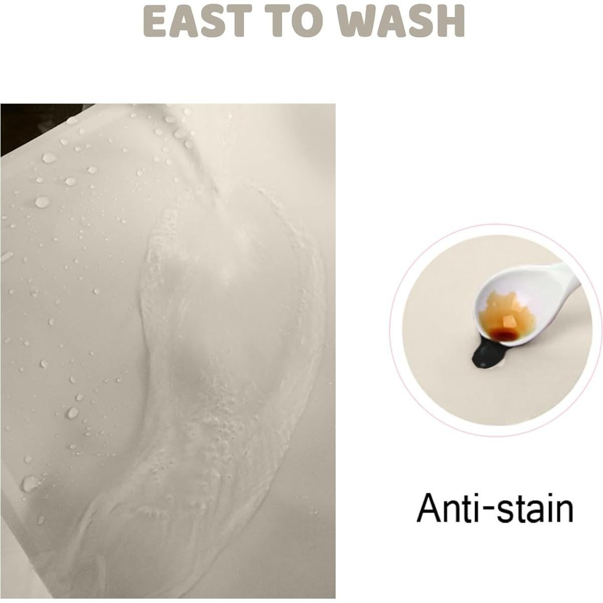 Manteles de Silicona KVK para Niños 4 Piezas Antideslizantes