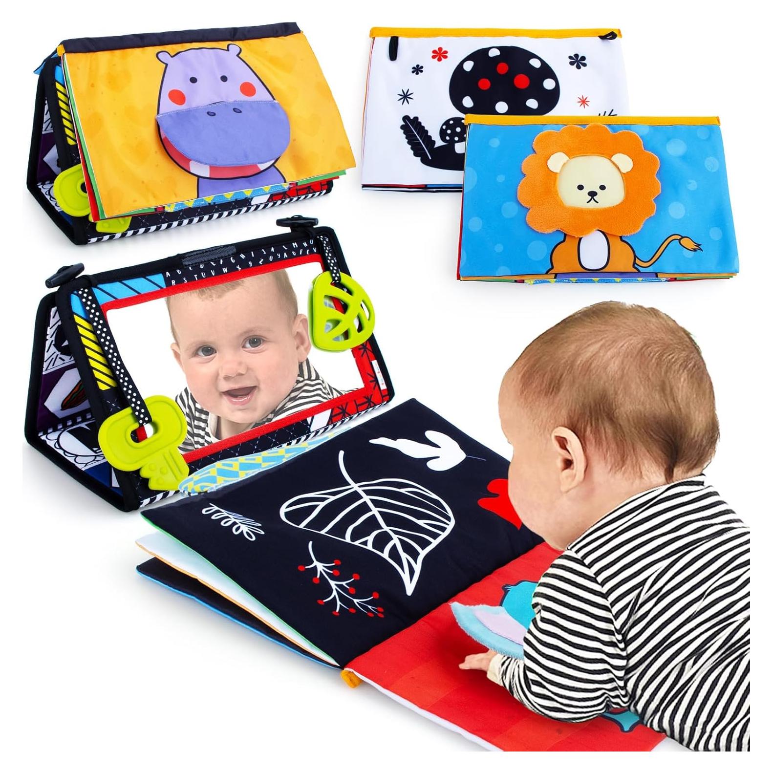 Espejo de Actividad Teytoy para Bebés 0+ Meses con Libro y Mordedores