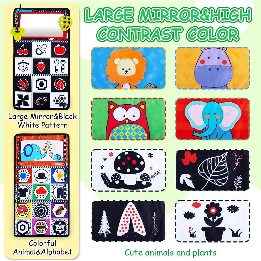 Espejo de Actividad Teytoy para Bebés 0+ Meses con Libro y Mordedores