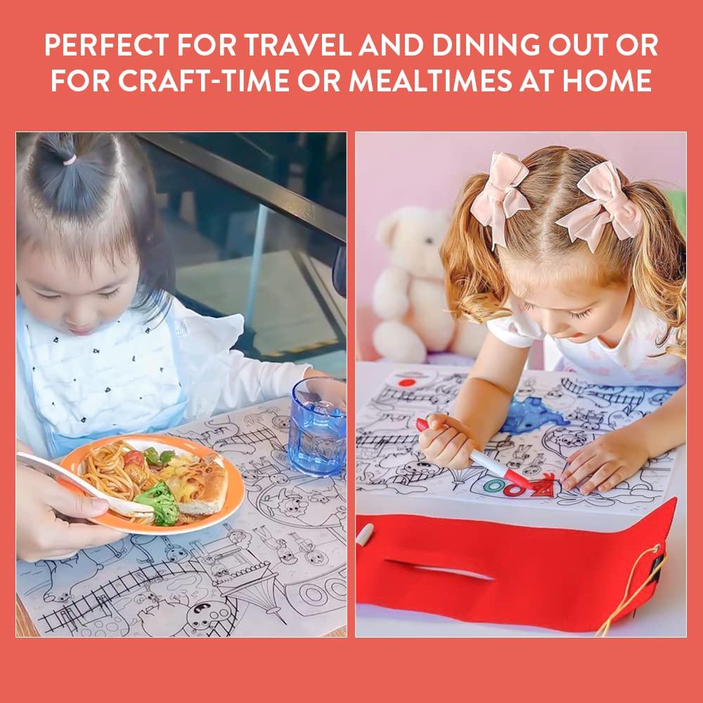 Mantel de Silicona Reutilizable Prince Lionheart Dino 22.6x16.8cm