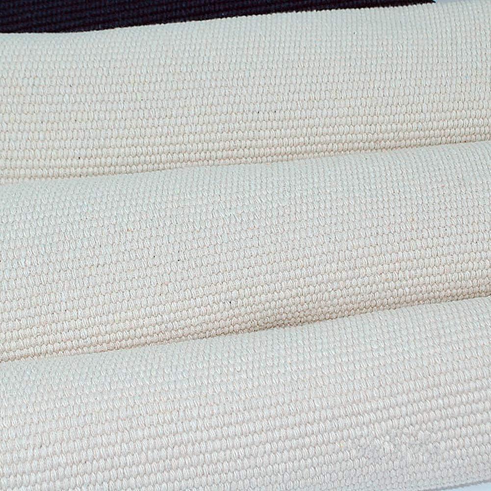 Alfombra Montessori UKELER 70x110cm Algodón Blanco Roto