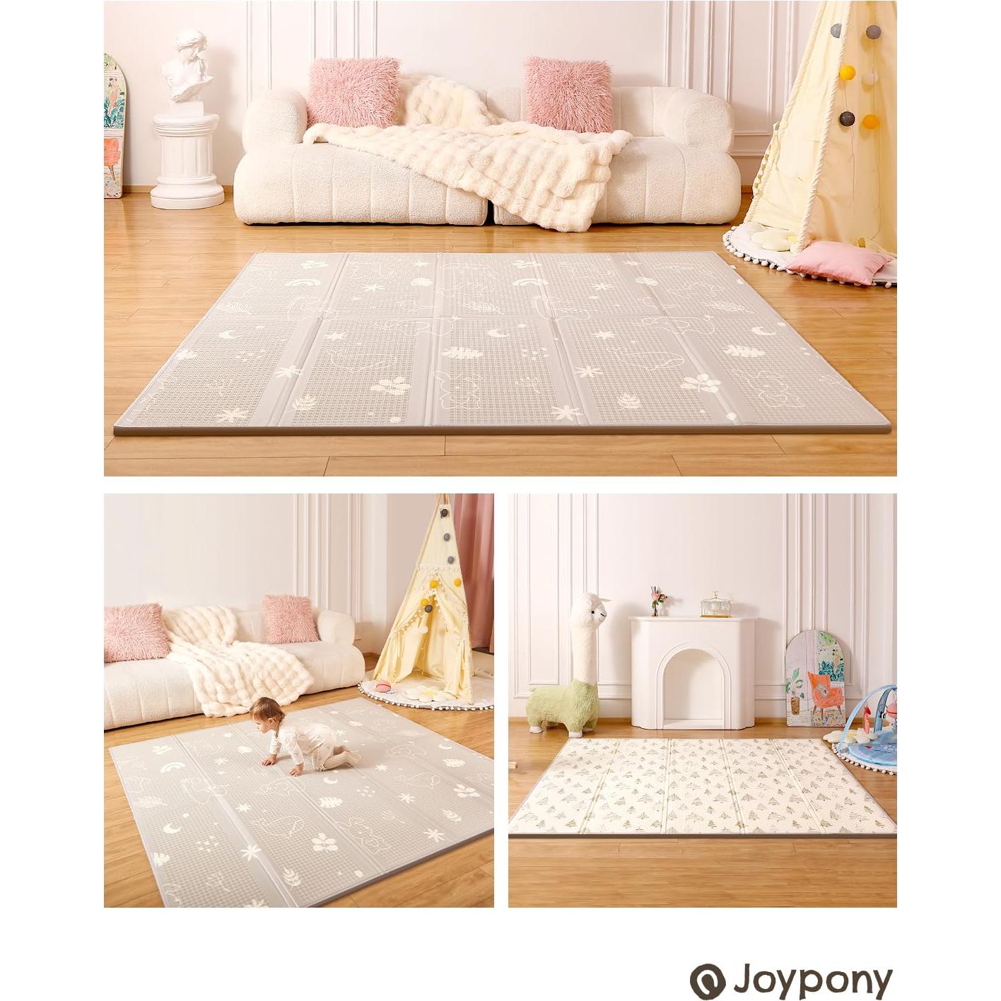 Alfombra de Juego JoyPony 200x180 cm Antideslizante Impermeable