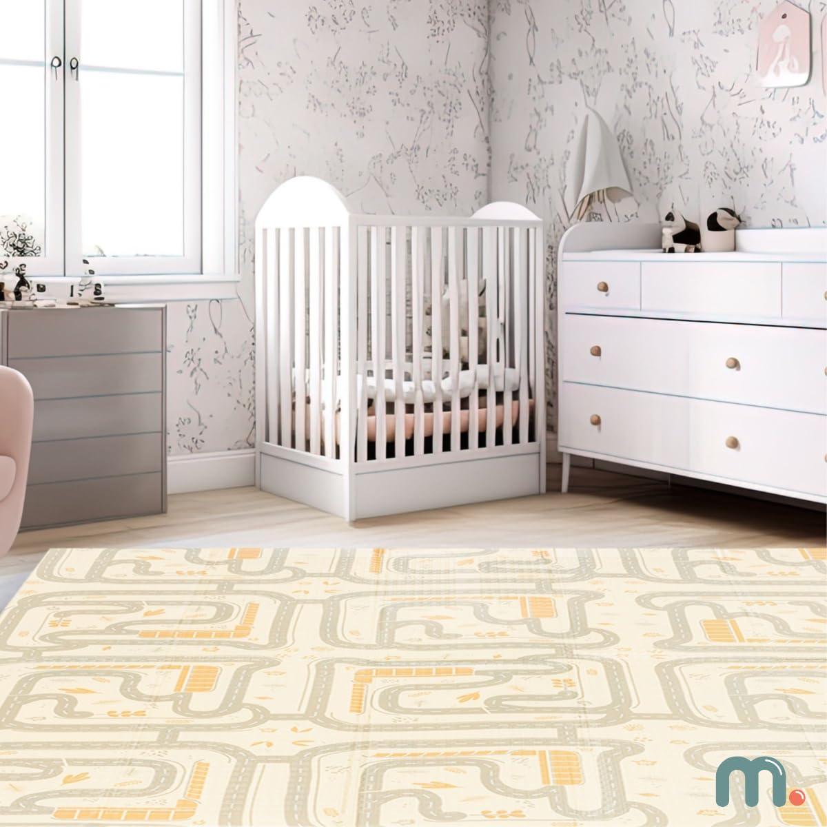 Alfombra de Juego Plegable Mamabrum 180x120cm Doble Cara