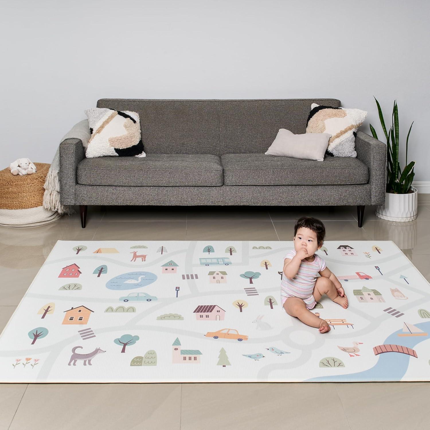 Alfombra Reversible Keiki Care 208x140 cm - Impermeable y No Tóxica