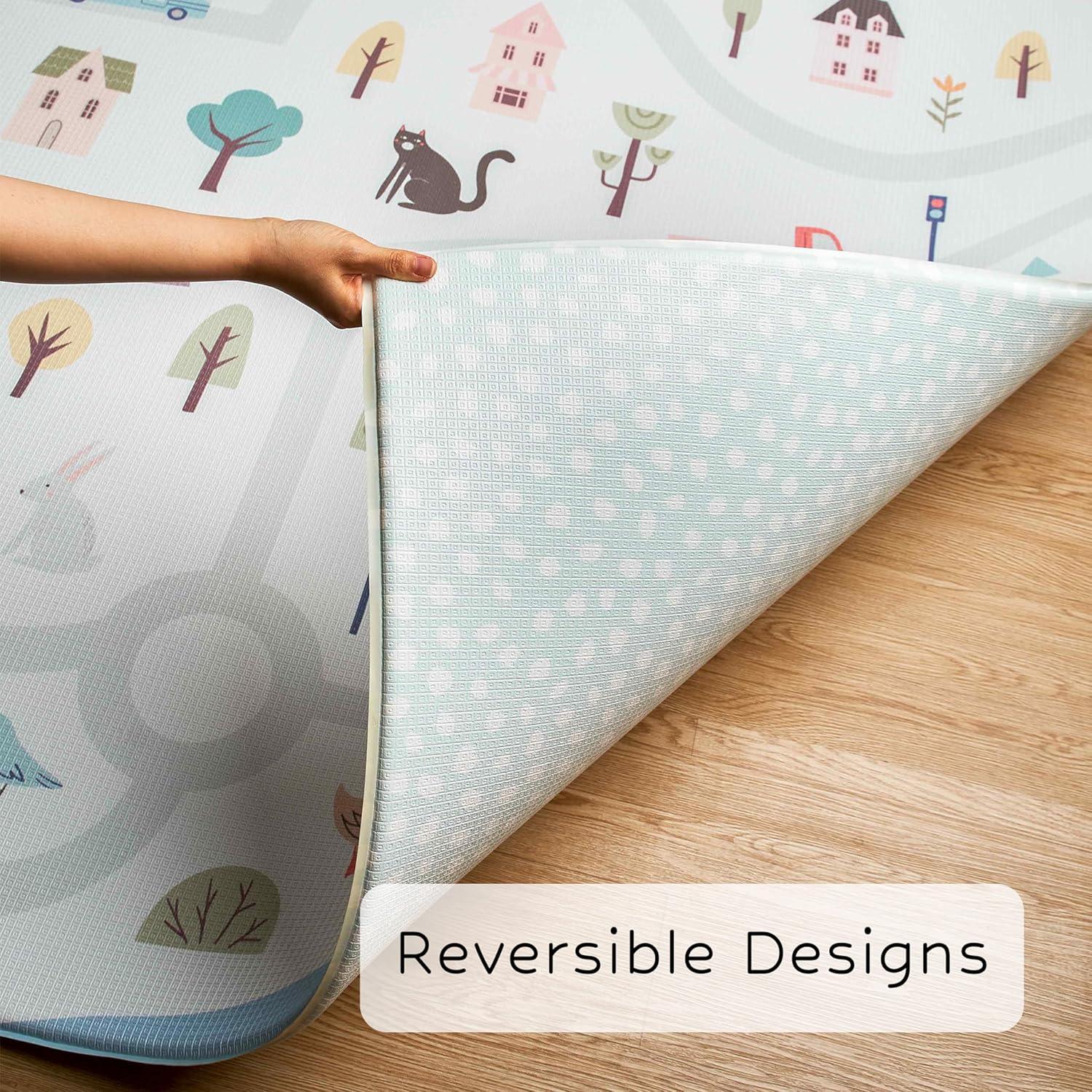 Alfombra Reversible Keiki Care 208x140 cm - Impermeable y No Tóxica