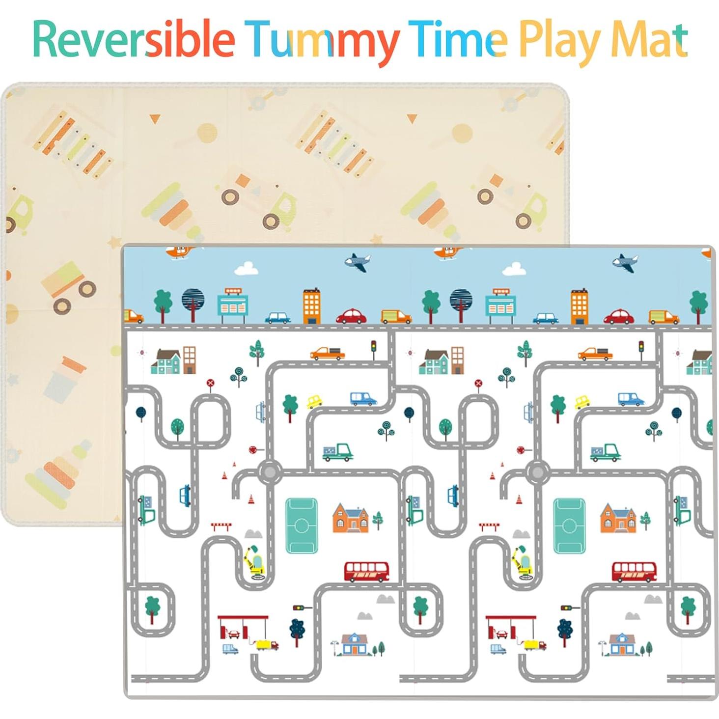 Alfombra de Juego Plegable CreateBay 200x180cm XPE Impermeable