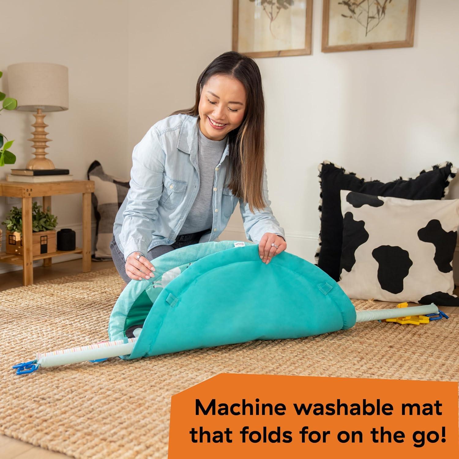 Gimnasio de Juego Baby Einstein Cosecha Feliz 5 Juguetes 0+ Meses