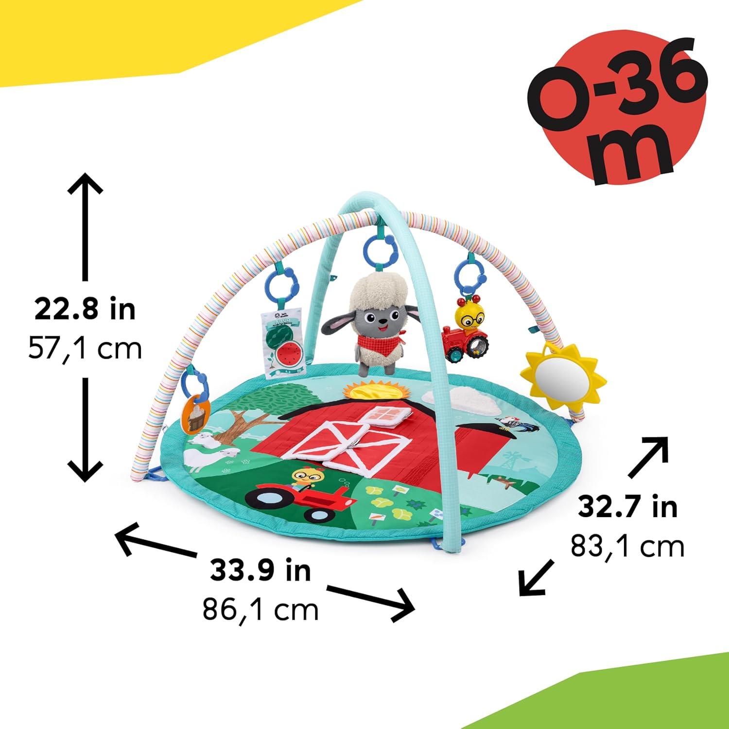 Gimnasio de Juego Baby Einstein Cosecha Feliz 5 Juguetes 0+ Meses