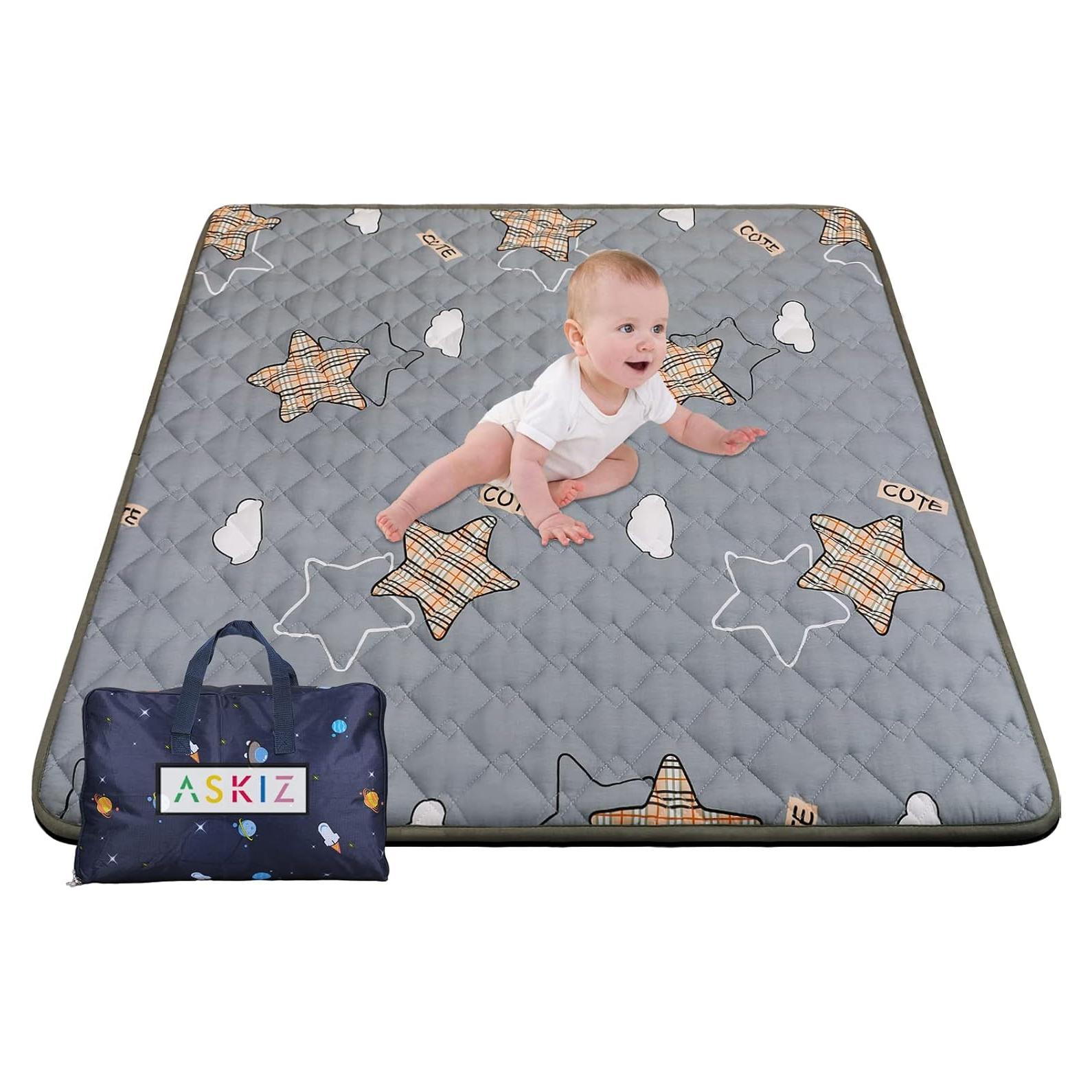 Alfombrilla de Juego Plegable ASKIZ 127x127 cm Antideslizante