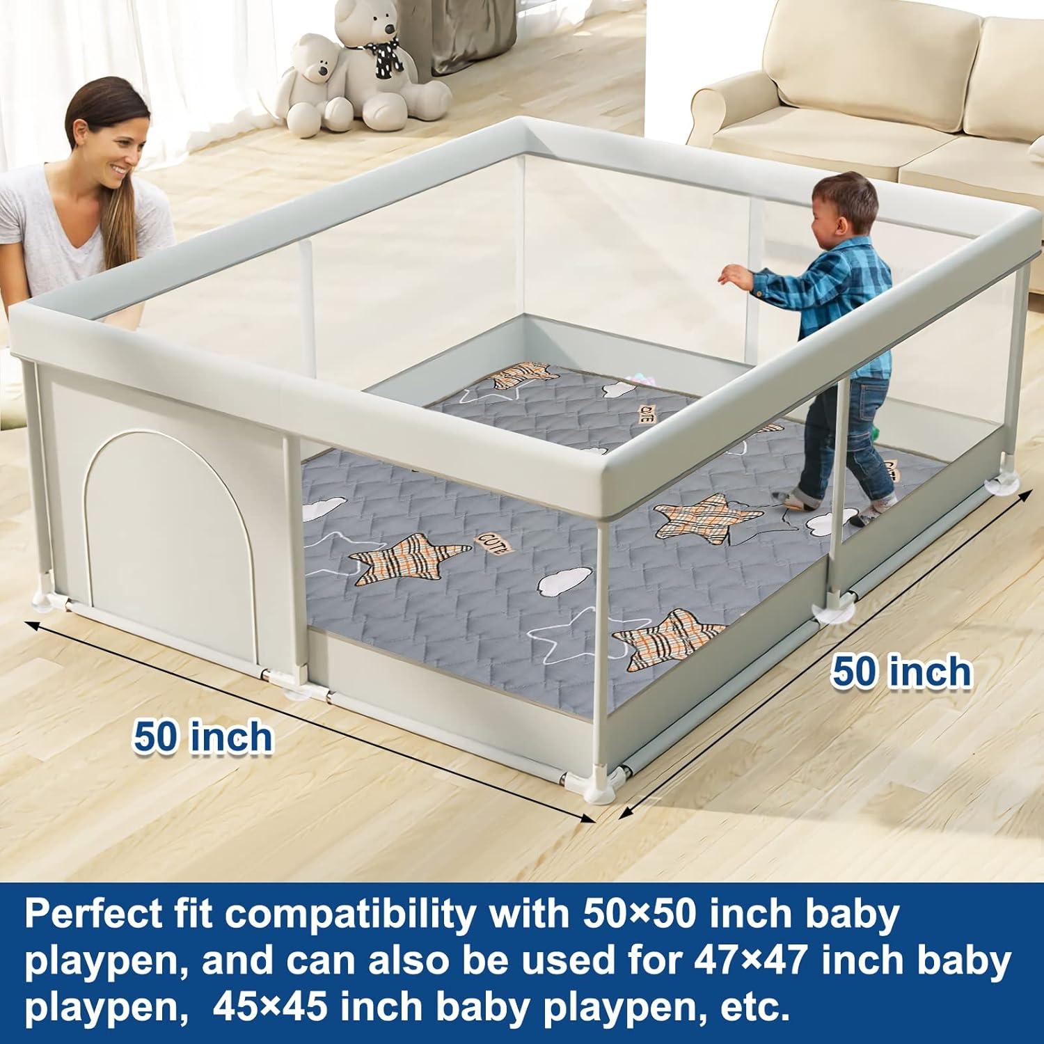 Alfombrilla de Juego Plegable ASKIZ 127x127 cm Antideslizante