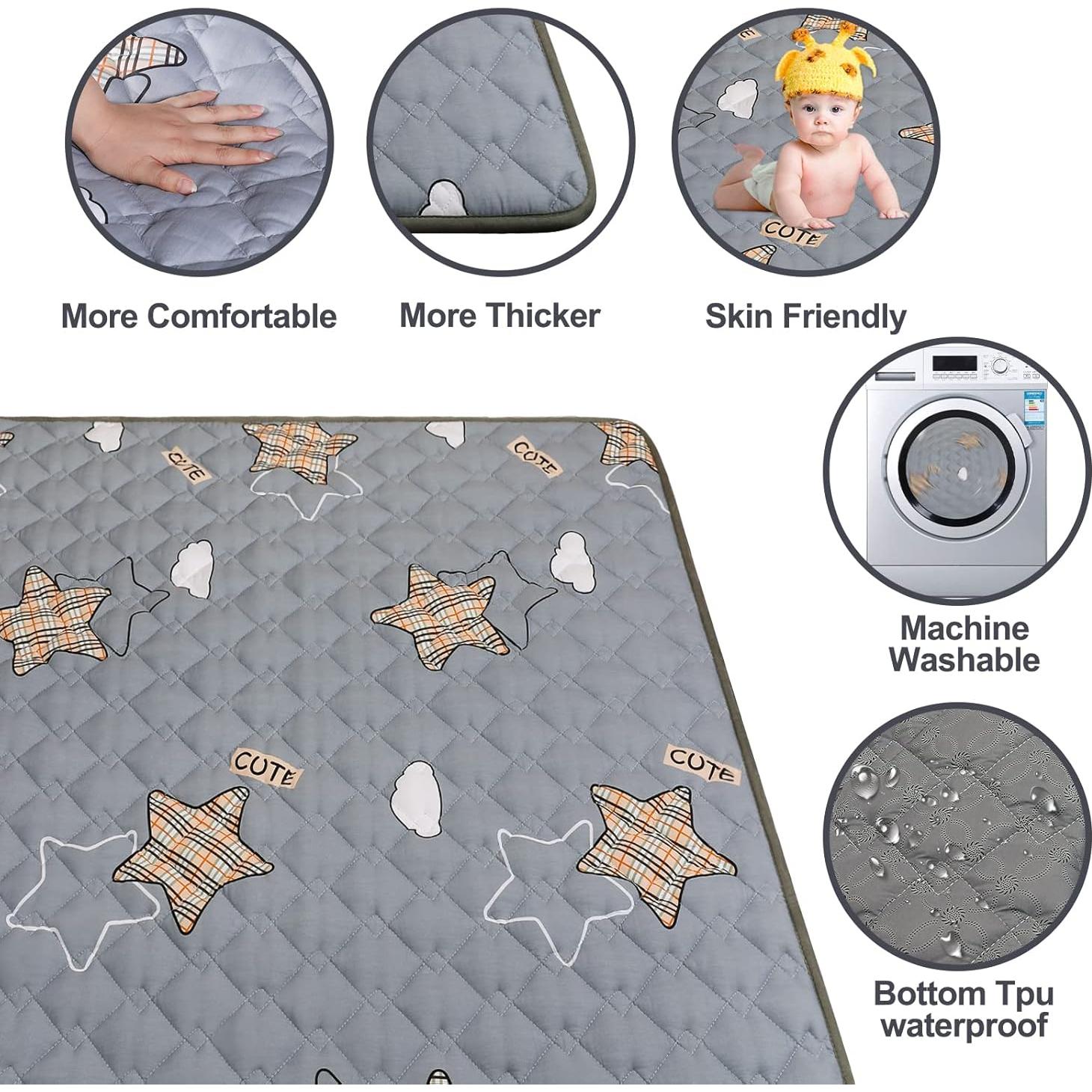 Alfombrilla de Juego Plegable ASKIZ 127x127 cm Antideslizante