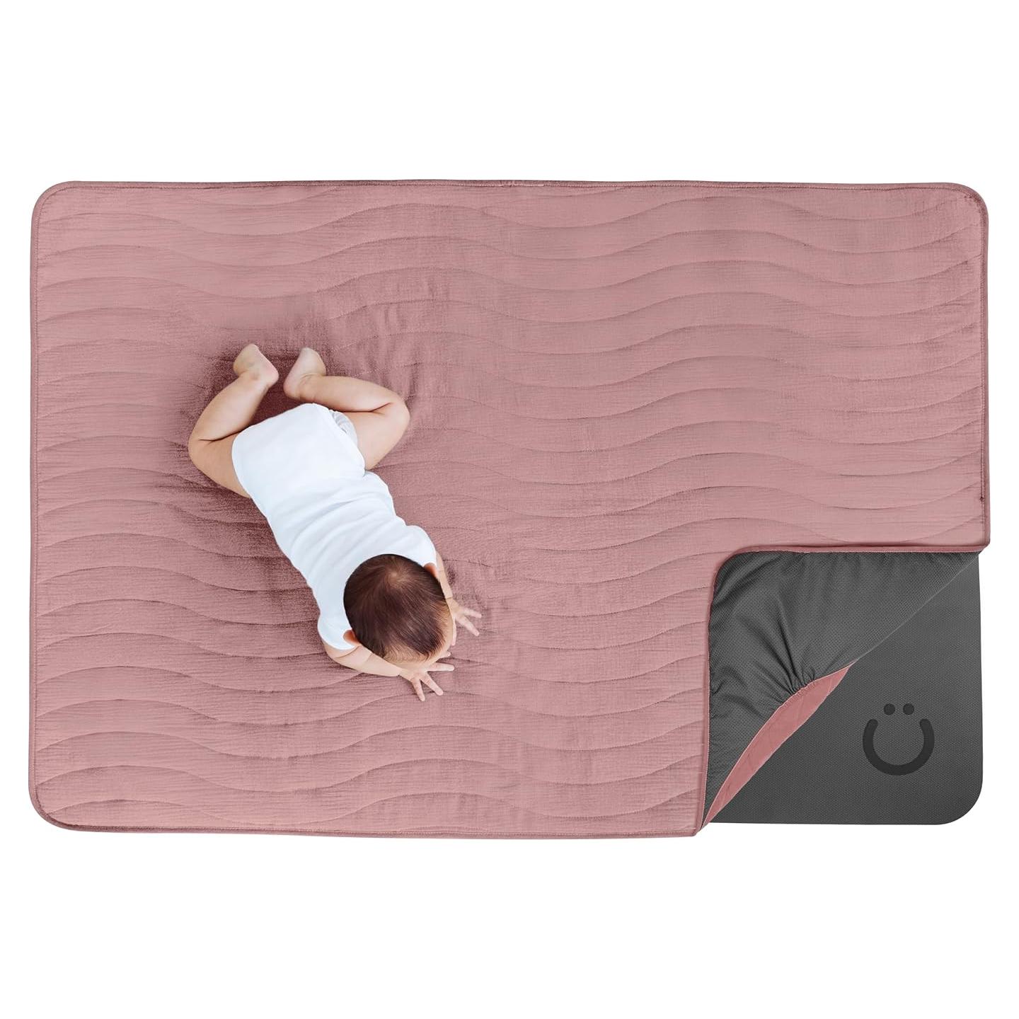 Alfombra de Piso Ubbi Baby 102.9x144.8 cm Acolchada Lavable