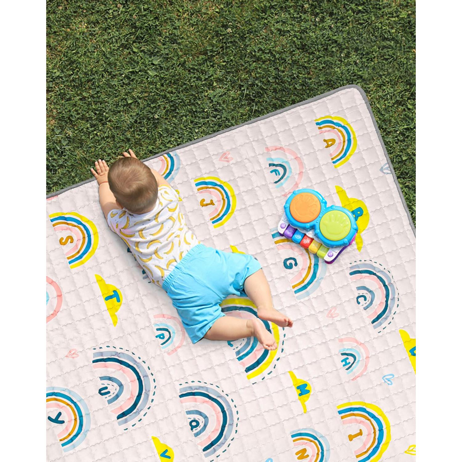 Alfombra de Juego Plegable WONDAY 127x127 cm No Tóxica