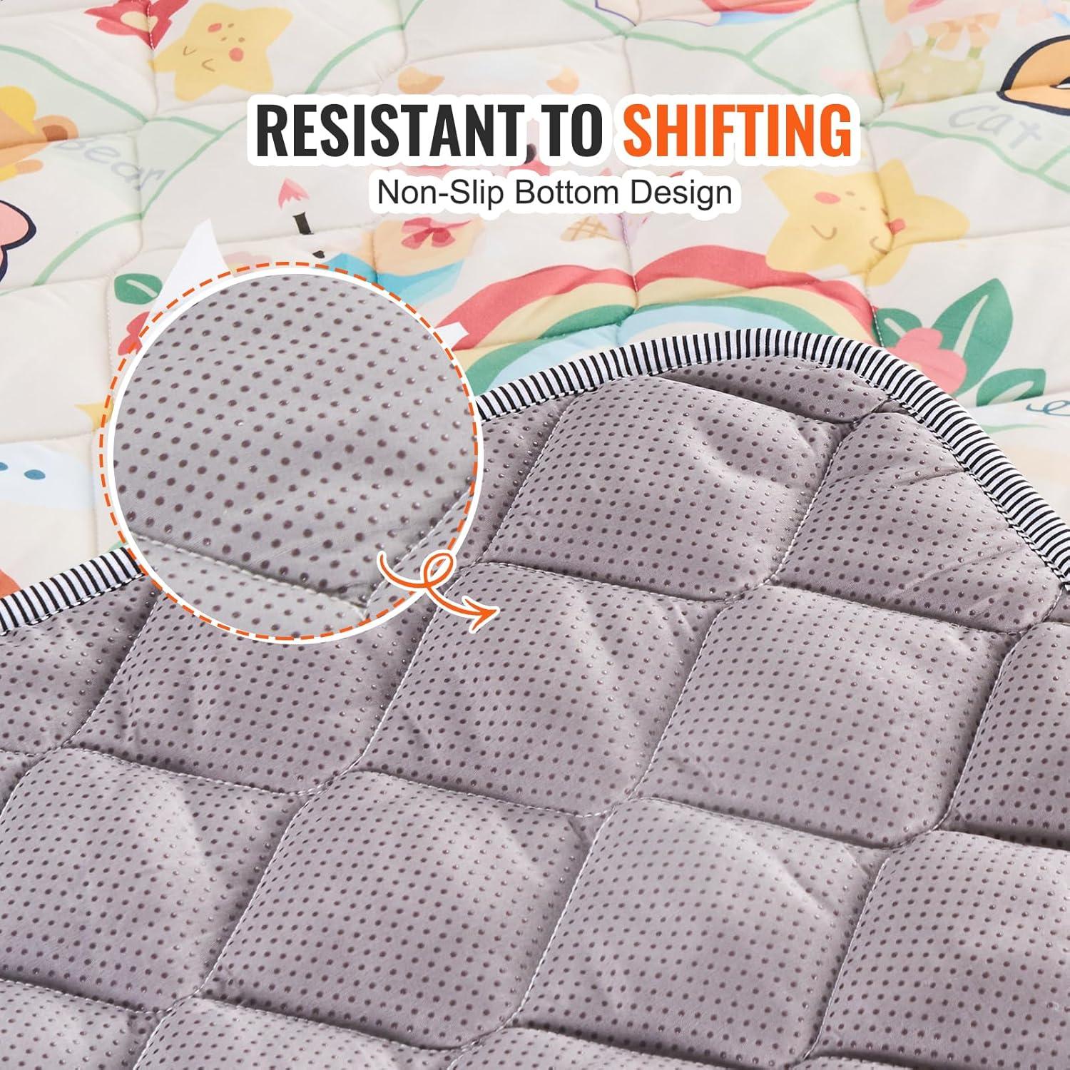 Alfombra de Juego VEVOR para Bebés 1.8x2m Antideslizante