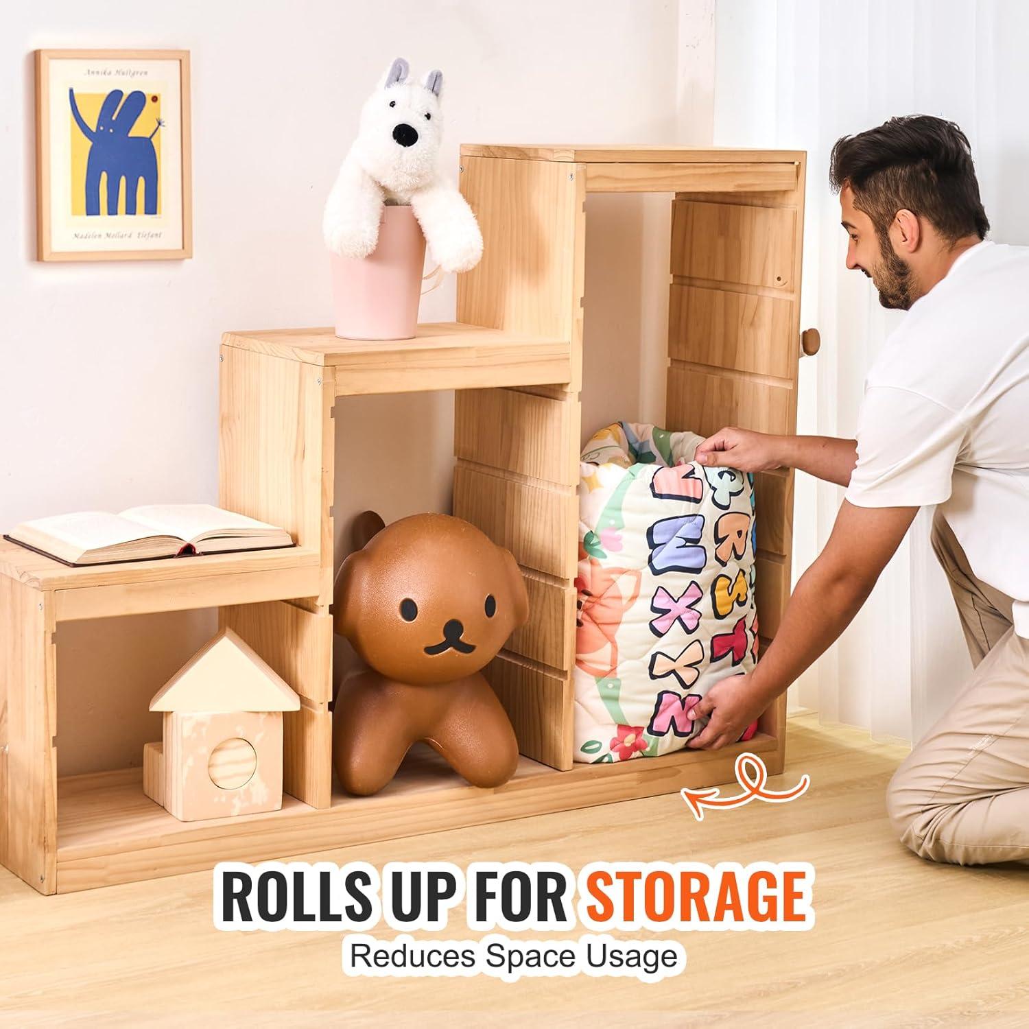 Alfombra de Juego VEVOR para Bebés 1.8x2m Antideslizante