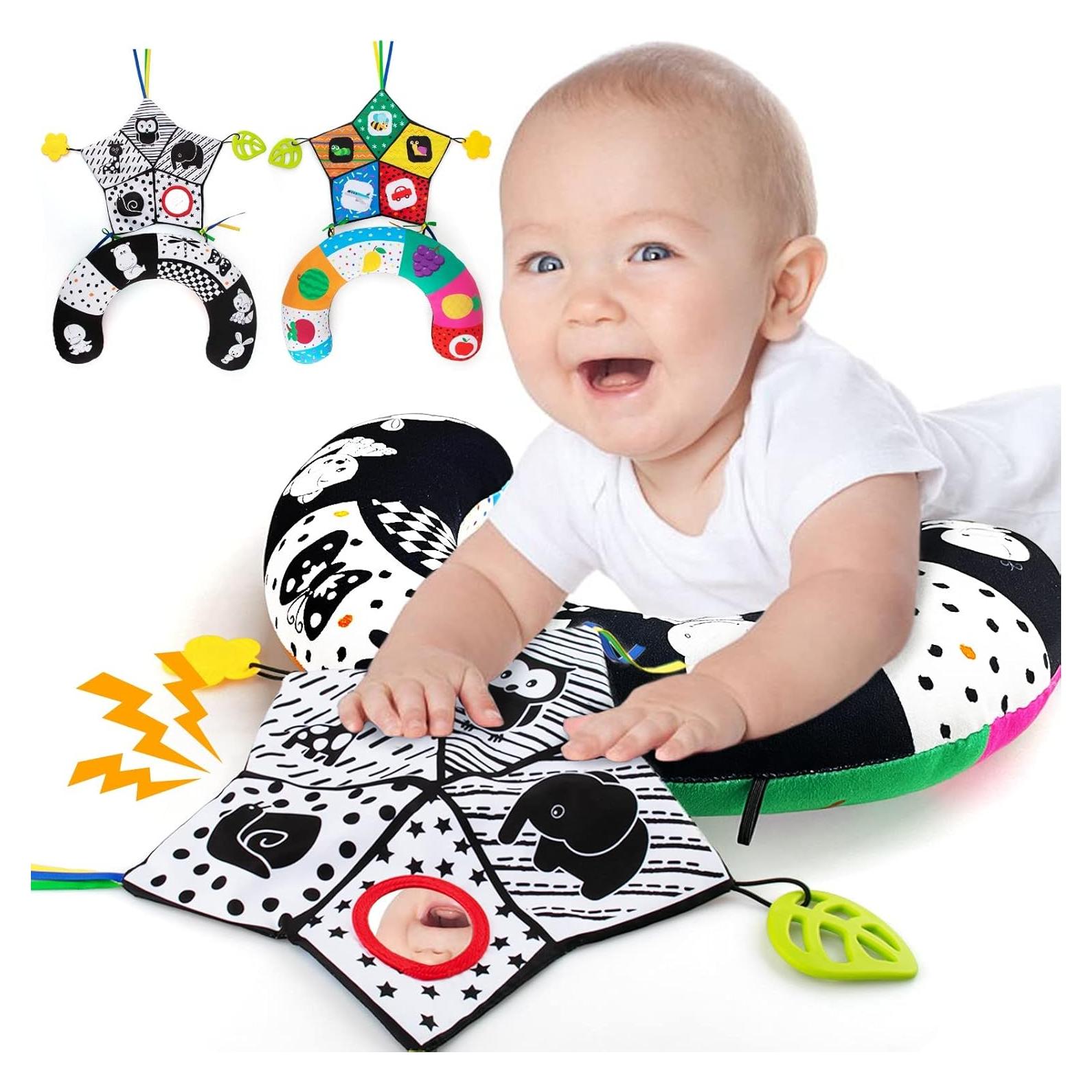 Almohada para Tiempo Boca Abajo con Juguetes Bebé teytoy