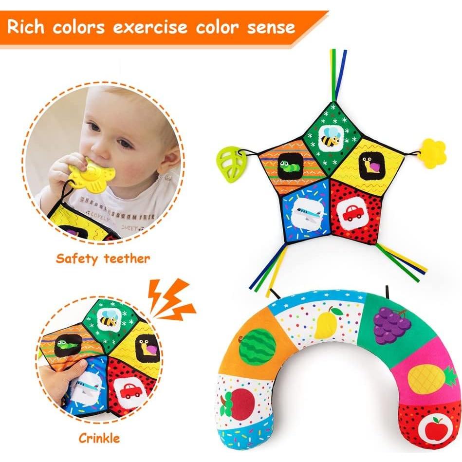 Almohada para Tiempo Boca Abajo con Juguetes Bebé teytoy