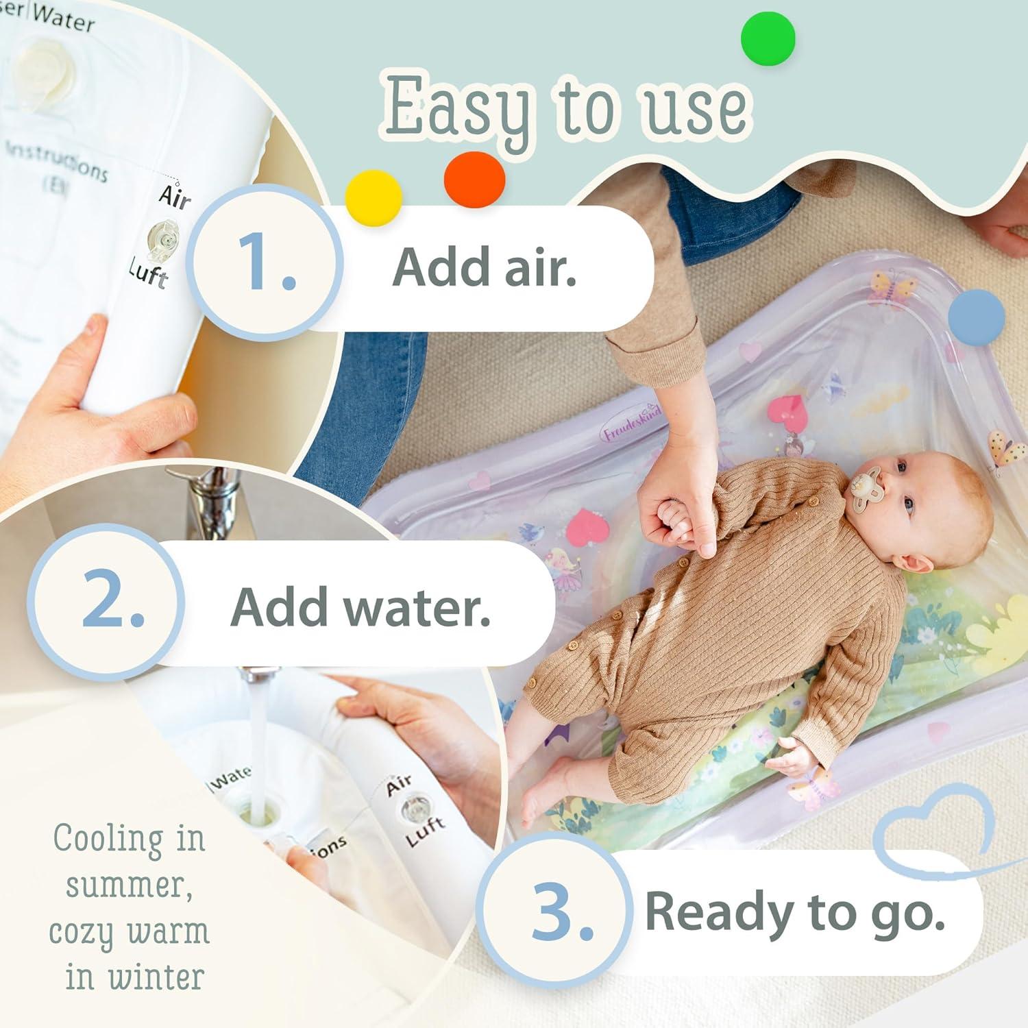 Alfombra de Agua XXL Freudeskind - Desarrollo Sensorial Bebés