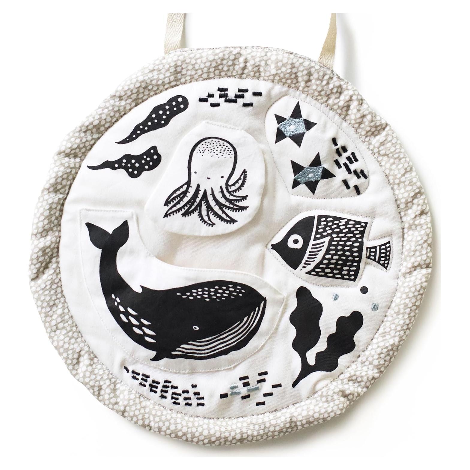 Alfombra de Actividad Ocean Wee Gallery 30x30 cm Orgánica