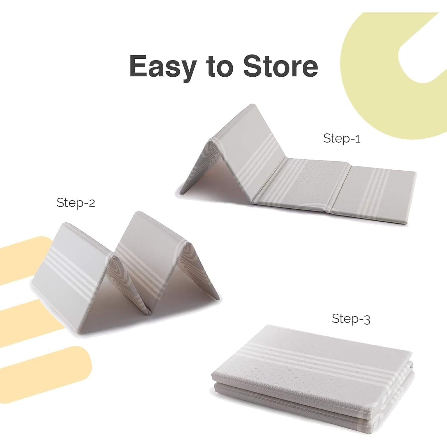 Alfombra de Juego para Bebés ORIBEL PurePlay 200x150 cm Reversible