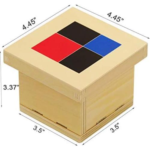 Cubo Binomial Elite Montessori - 8 Bloques de Madera