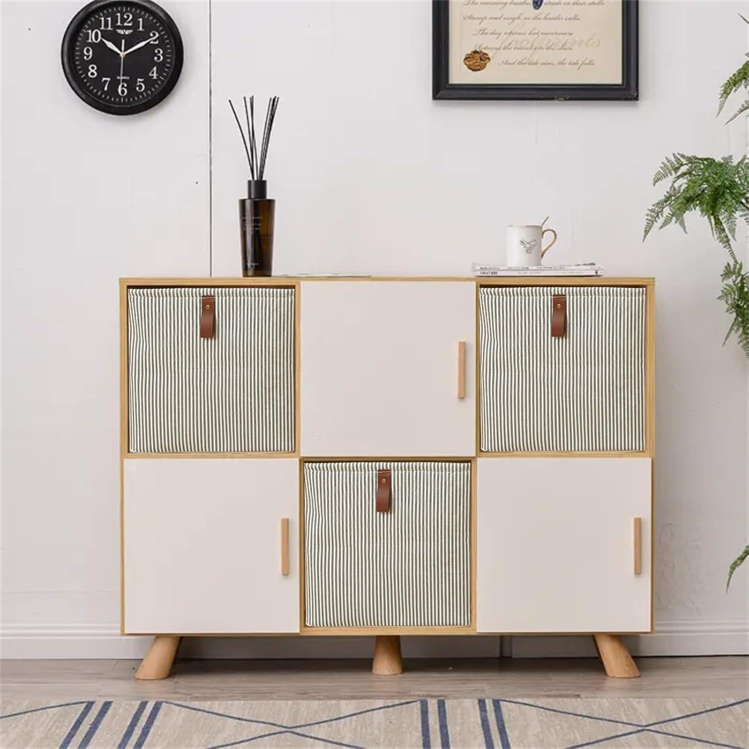 Cubo de Almacenamiento SXLZY 30.48x30.48 cm Tela Plegable