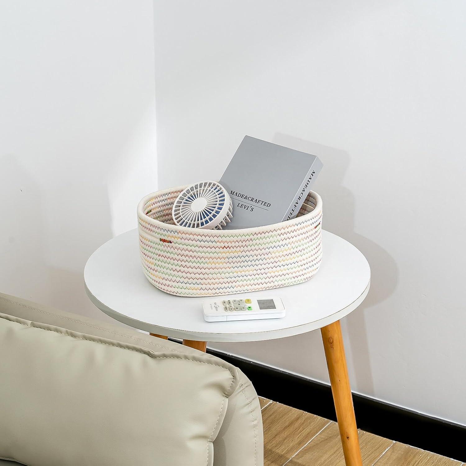 Cesta Organizador Rectangular 3pcs CubesLand Arcoíris