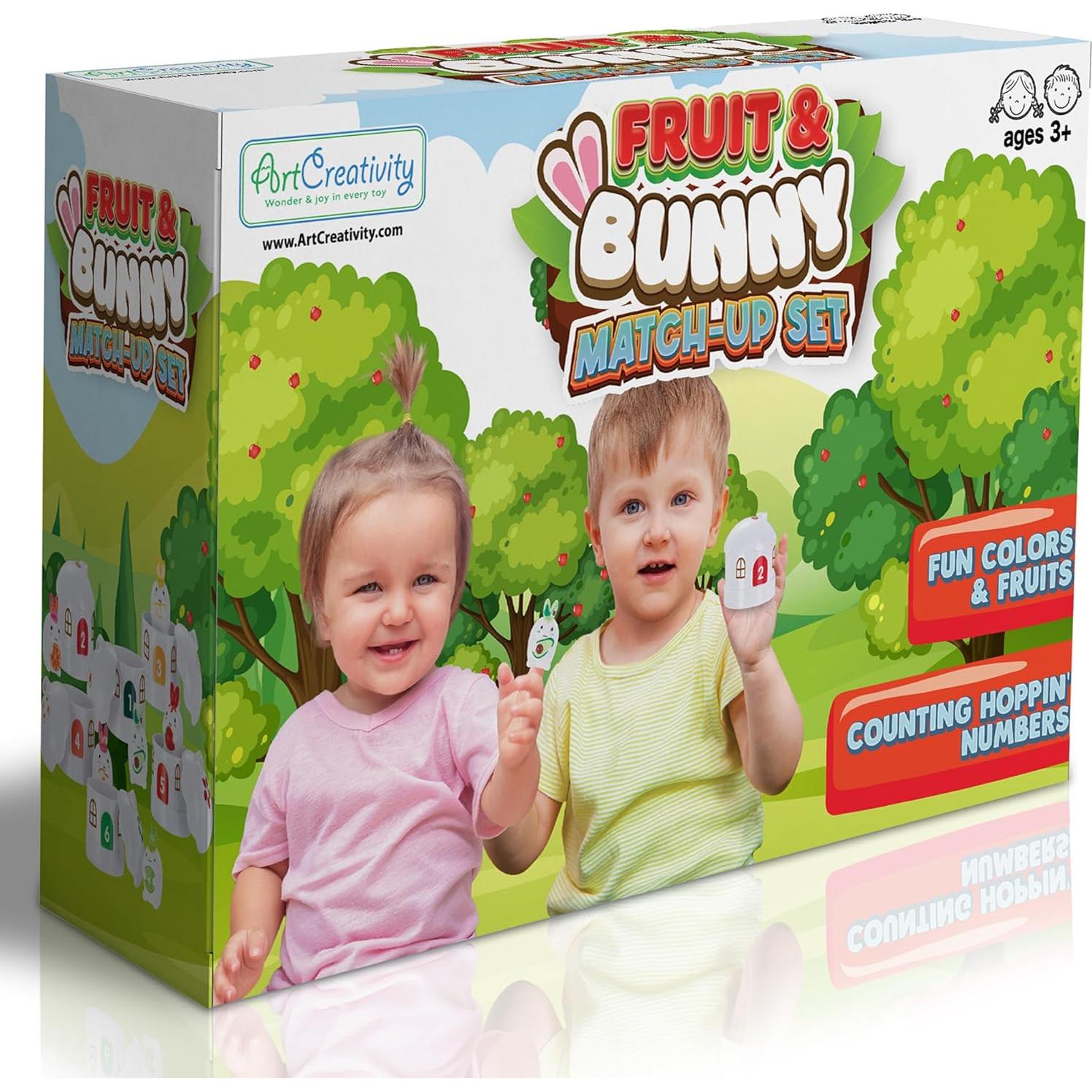 Juego de Emparejamiento Conejos ArtCreativity - 18 Piezas Educativas