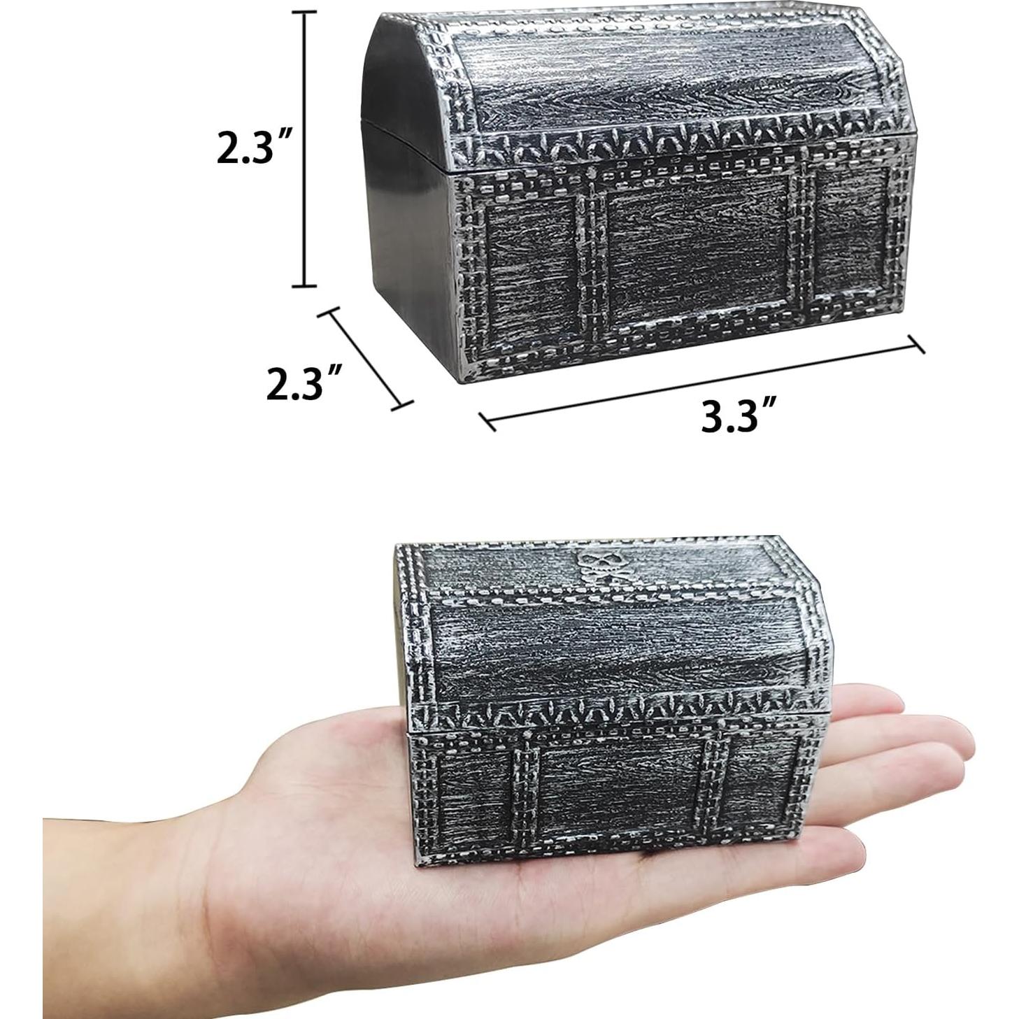 Cofre del Tesoro Pirata Pemalin con Monedas y Diamantes