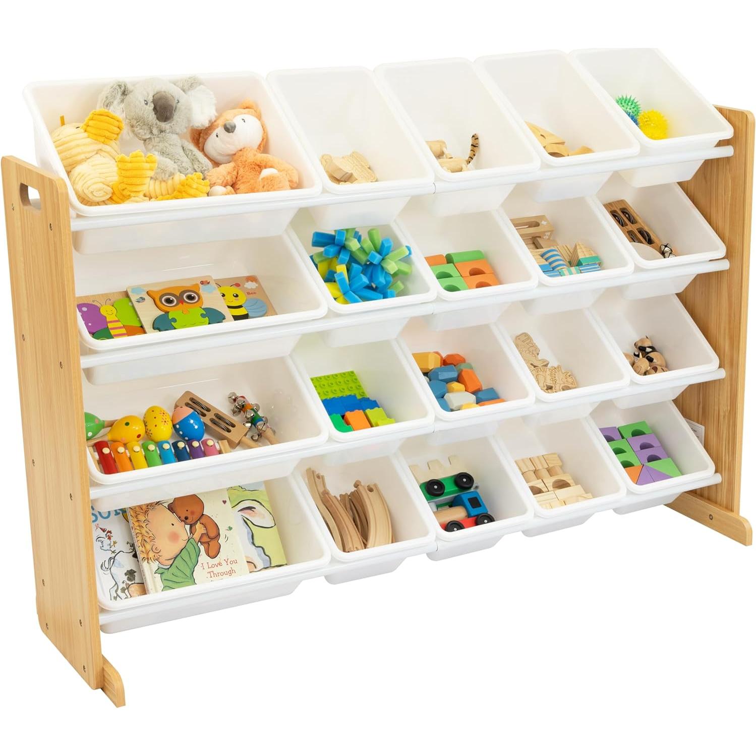 Organizador de Juguetes Extra Grande Humble Crew 20 Contenedores