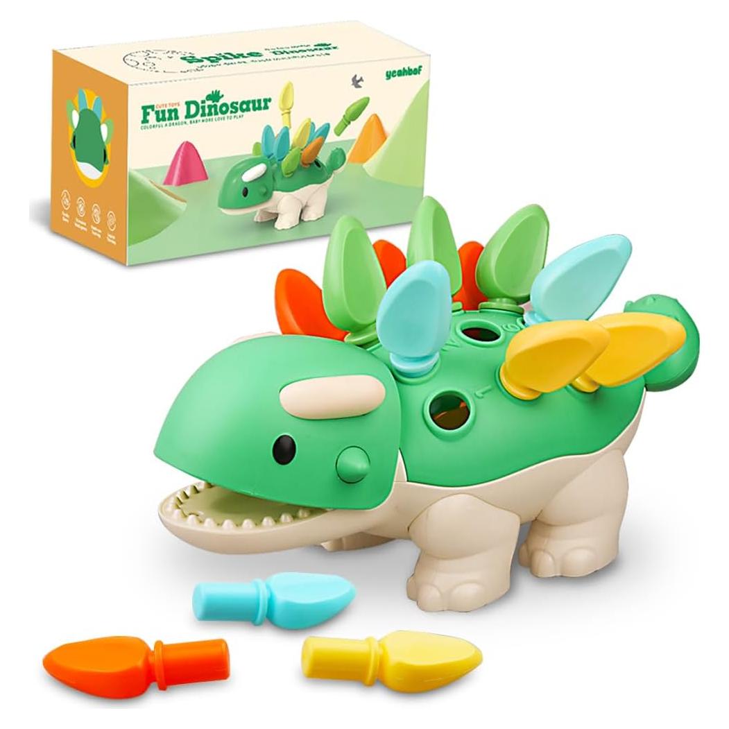 Juguete Educativo Dinosaurio Montessori 12 Piezas 6+ Meses