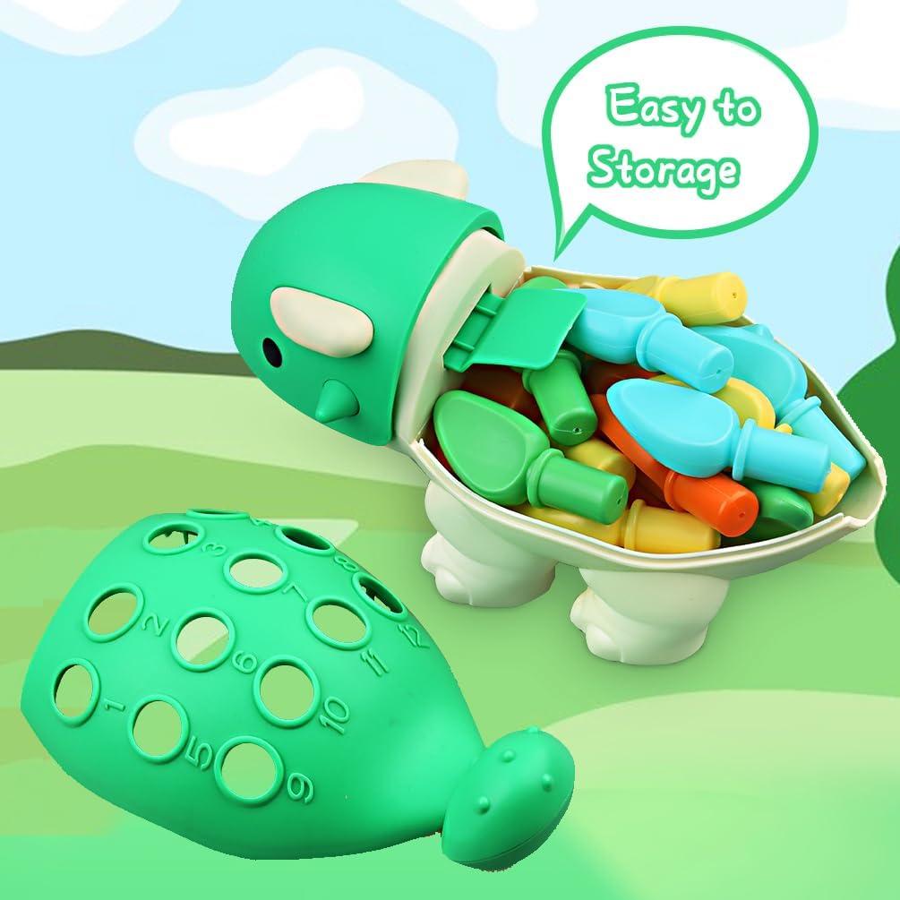 Juguete Educativo Dinosaurio Montessori 12 Piezas 6+ Meses