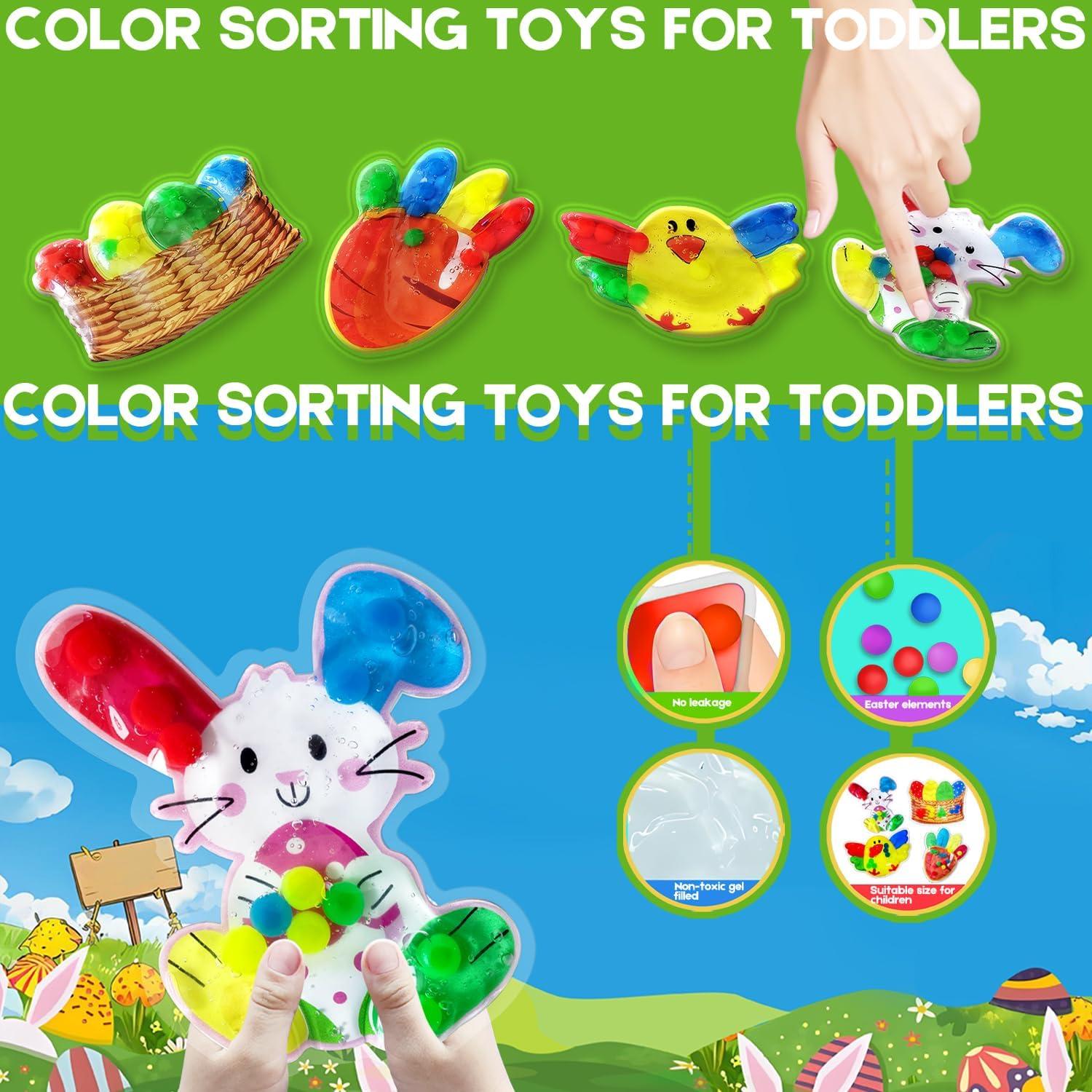 Juego de Juguetes Sensoriales Montessori Shengyun - 4 Pcs Pascua