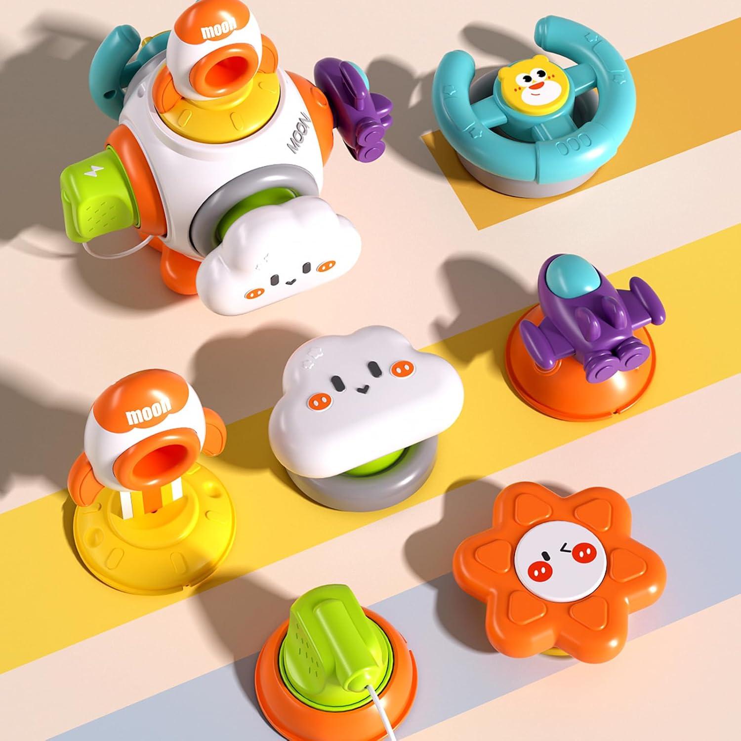 Juguete Montessori Sensorial para Bebés 0-3 Años - Cubo Actividades