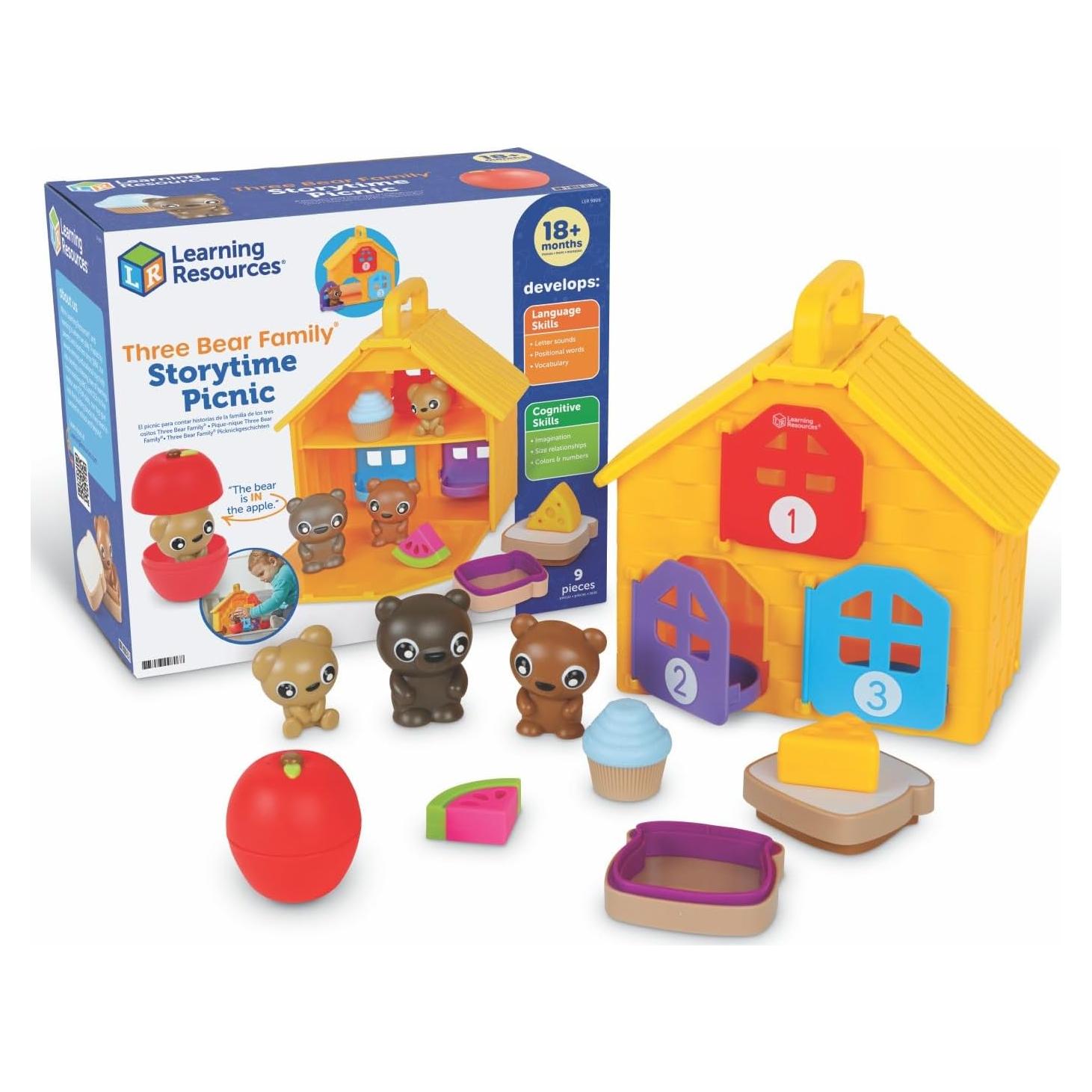 Picnic de Cuentos Learning Resources - Juguete Educativo 9 Piezas