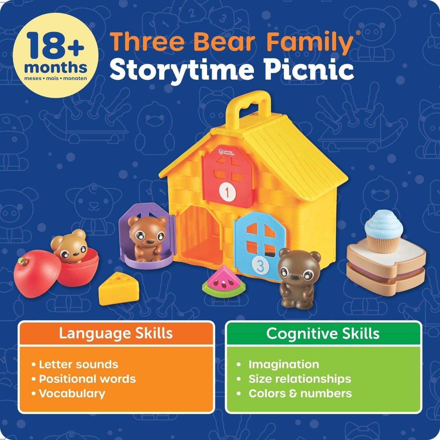 Picnic de Cuentos Learning Resources - Juguete Educativo 9 Piezas