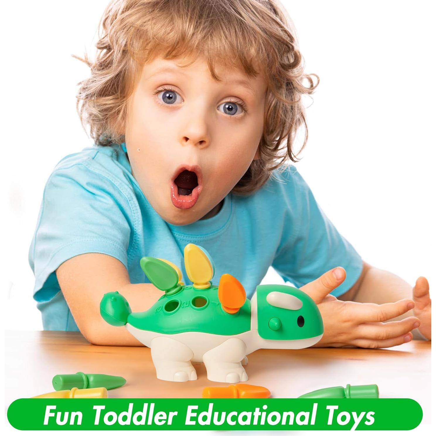 Juguete de Motricidad Fina Hirger Dinosaurio para Niños 12+ Meses