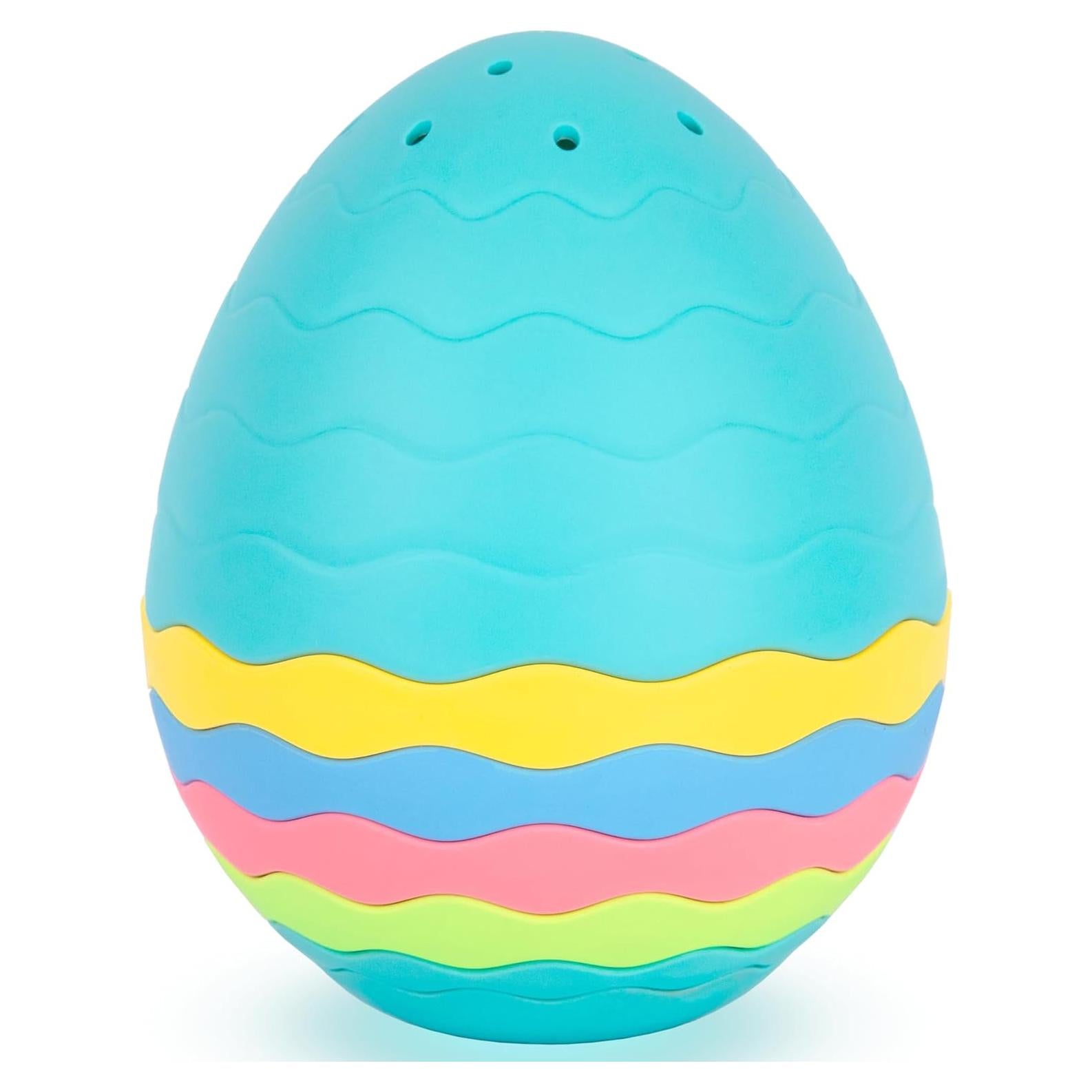 Juguete de baño apilable ArtCreativity 7 piezas colores pastel