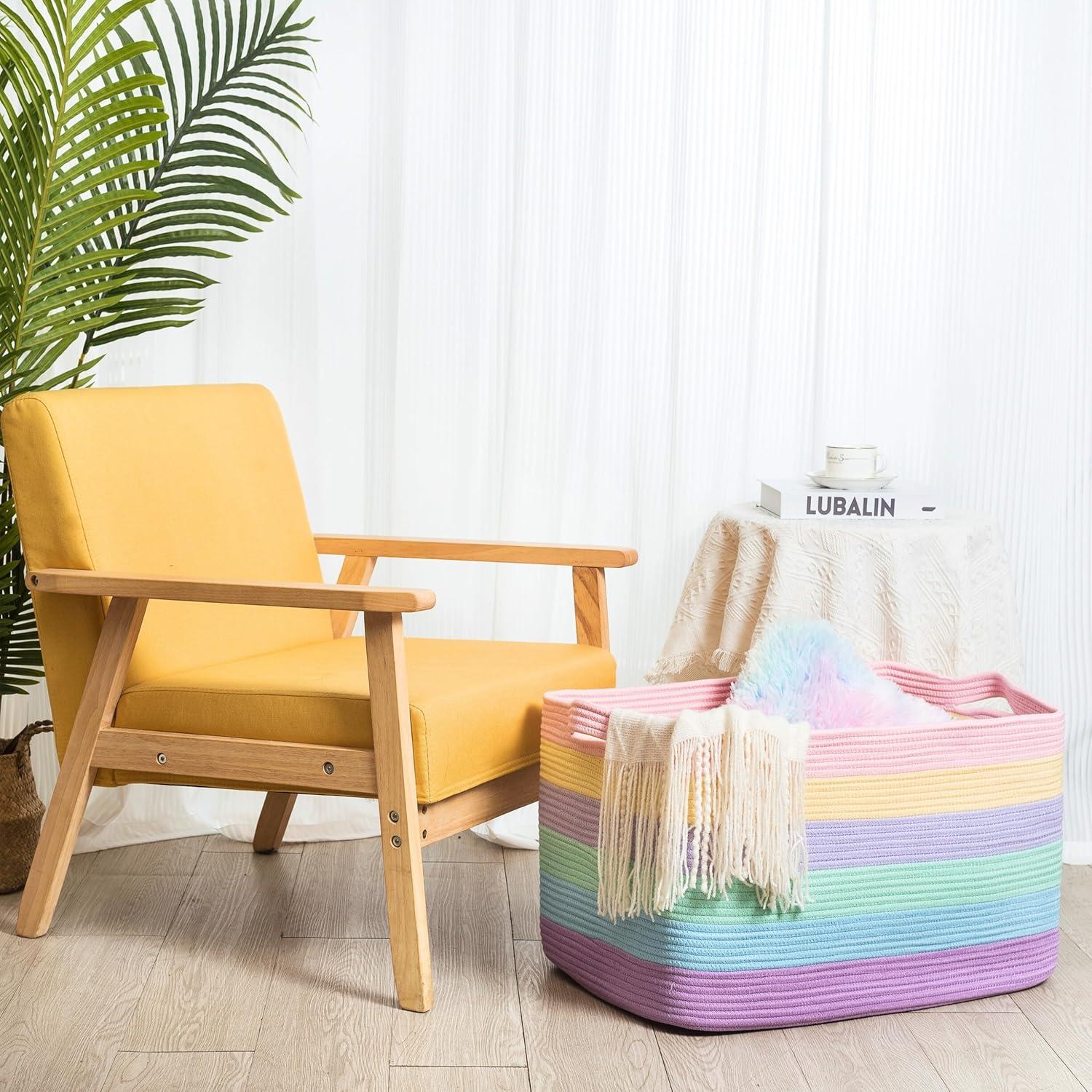 Cesta de Almacenamiento Extra Grande MINTWOOD 75L 56x43x30cm